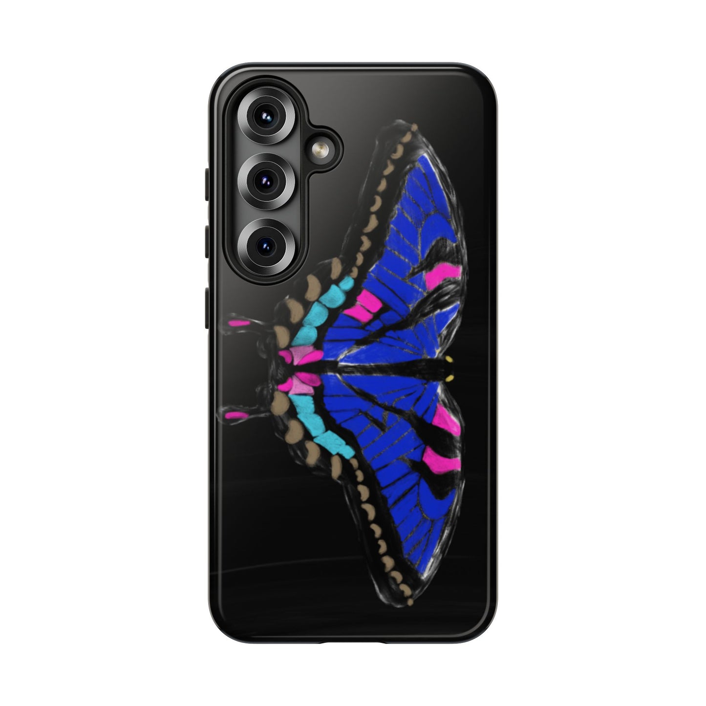 Blue Butterfly Tough Case