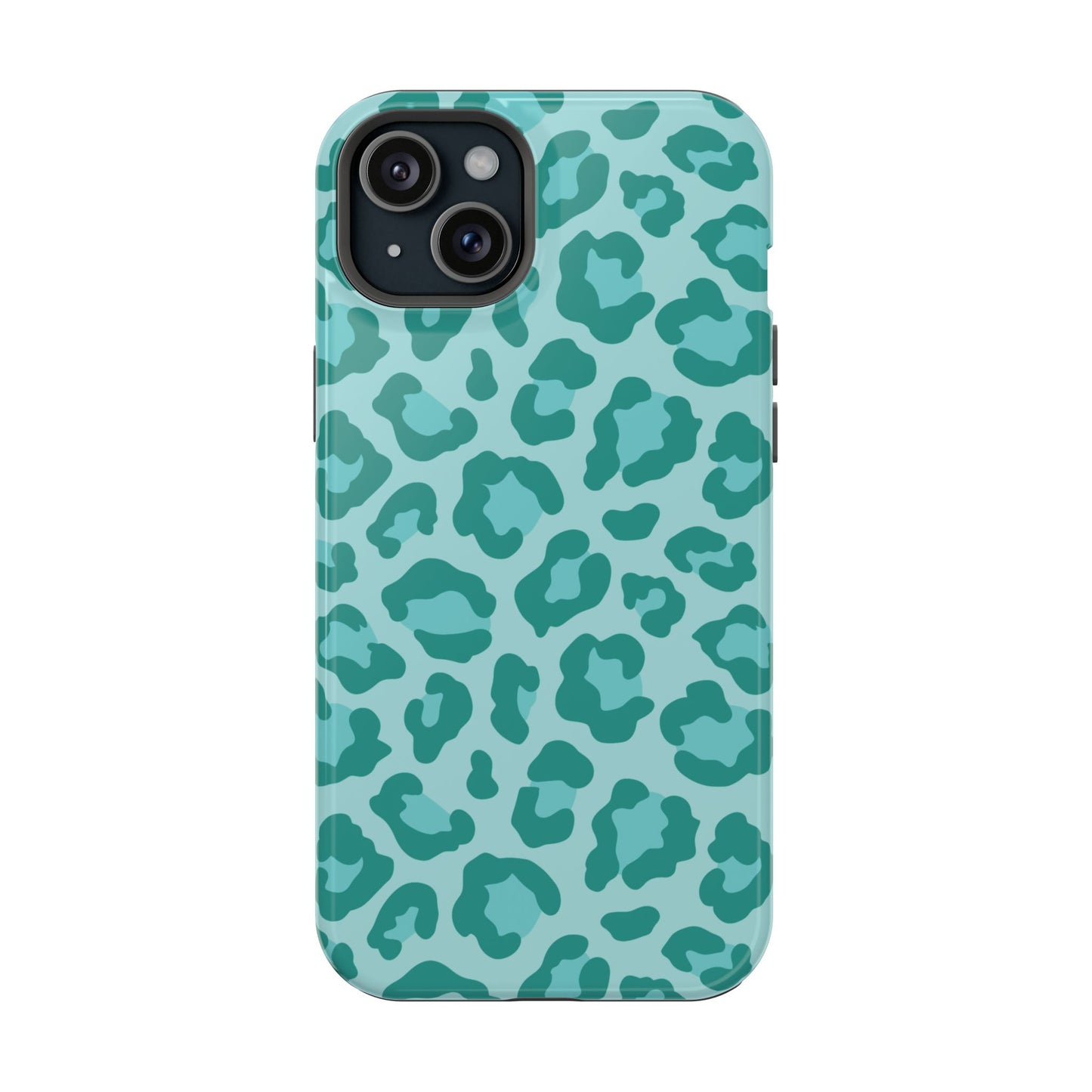 Teal Leopard MagSafe Case