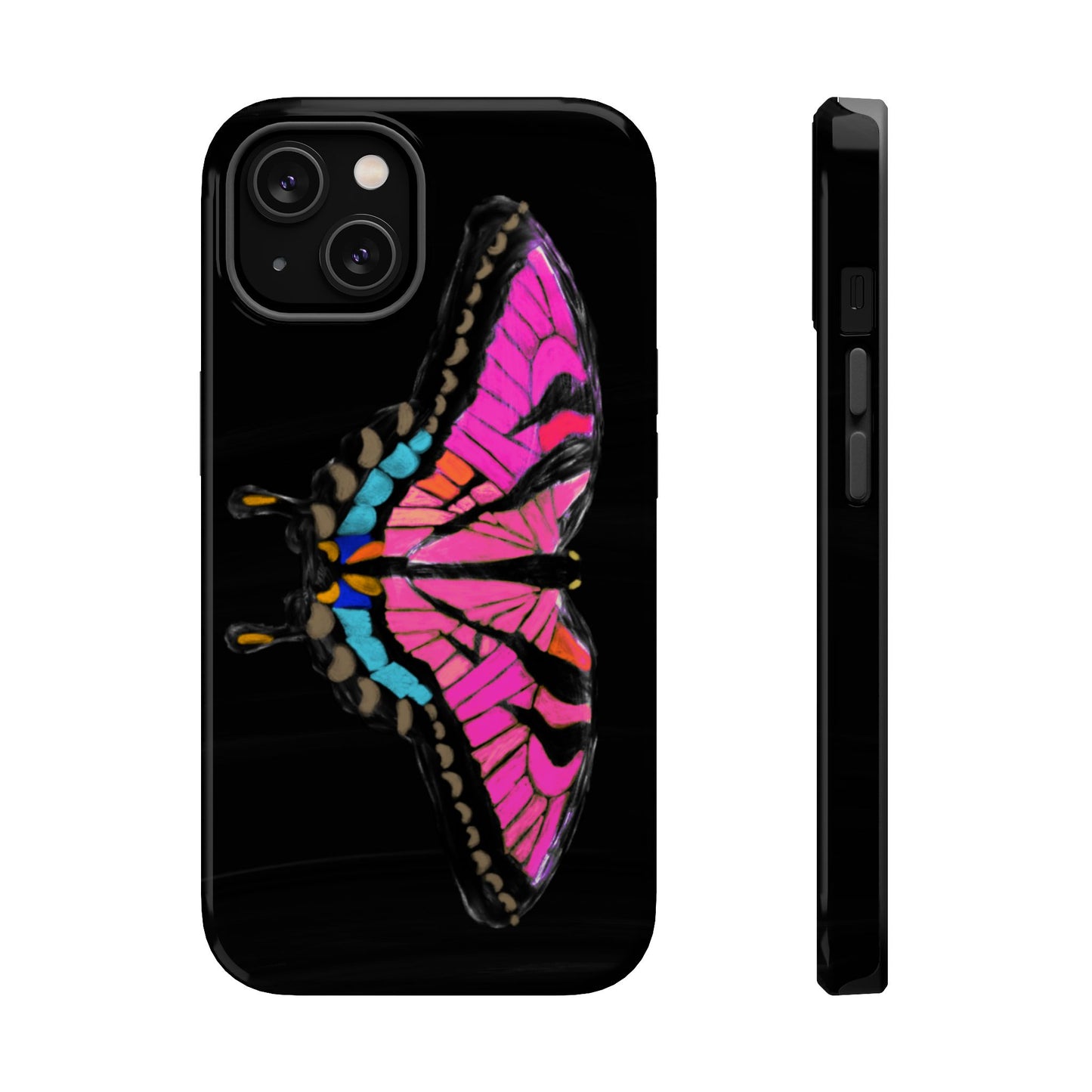 Fuscia Butterfly MagSafe Case