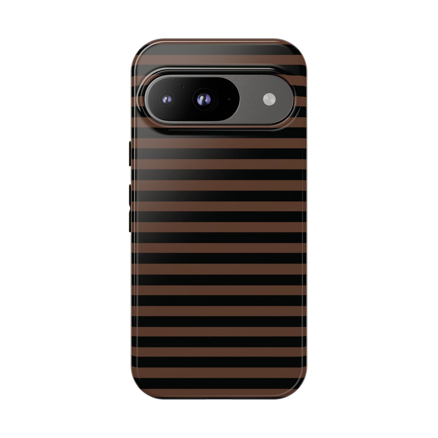 Brown Striped Tough Case