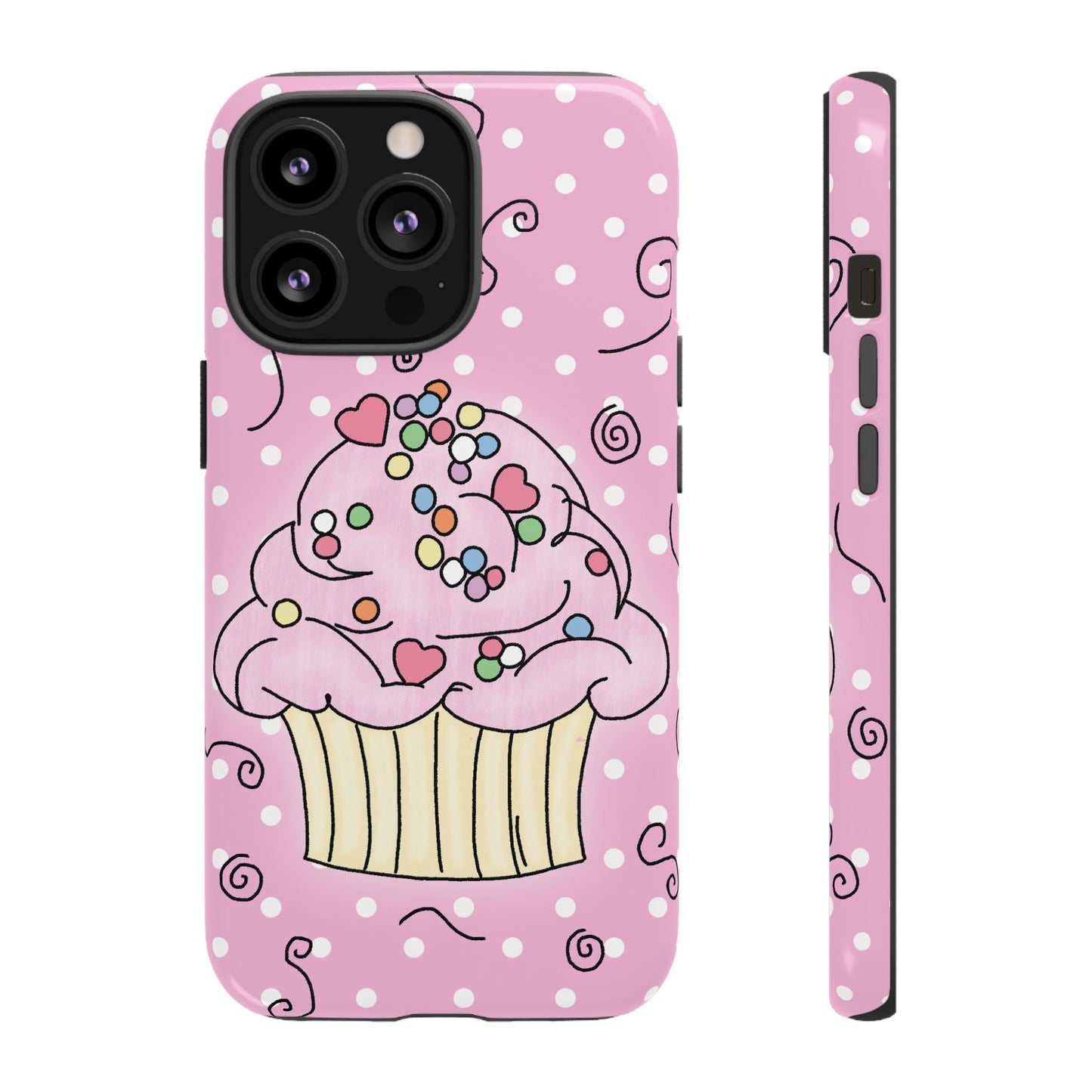 Cupcake Curlicues Tough Case