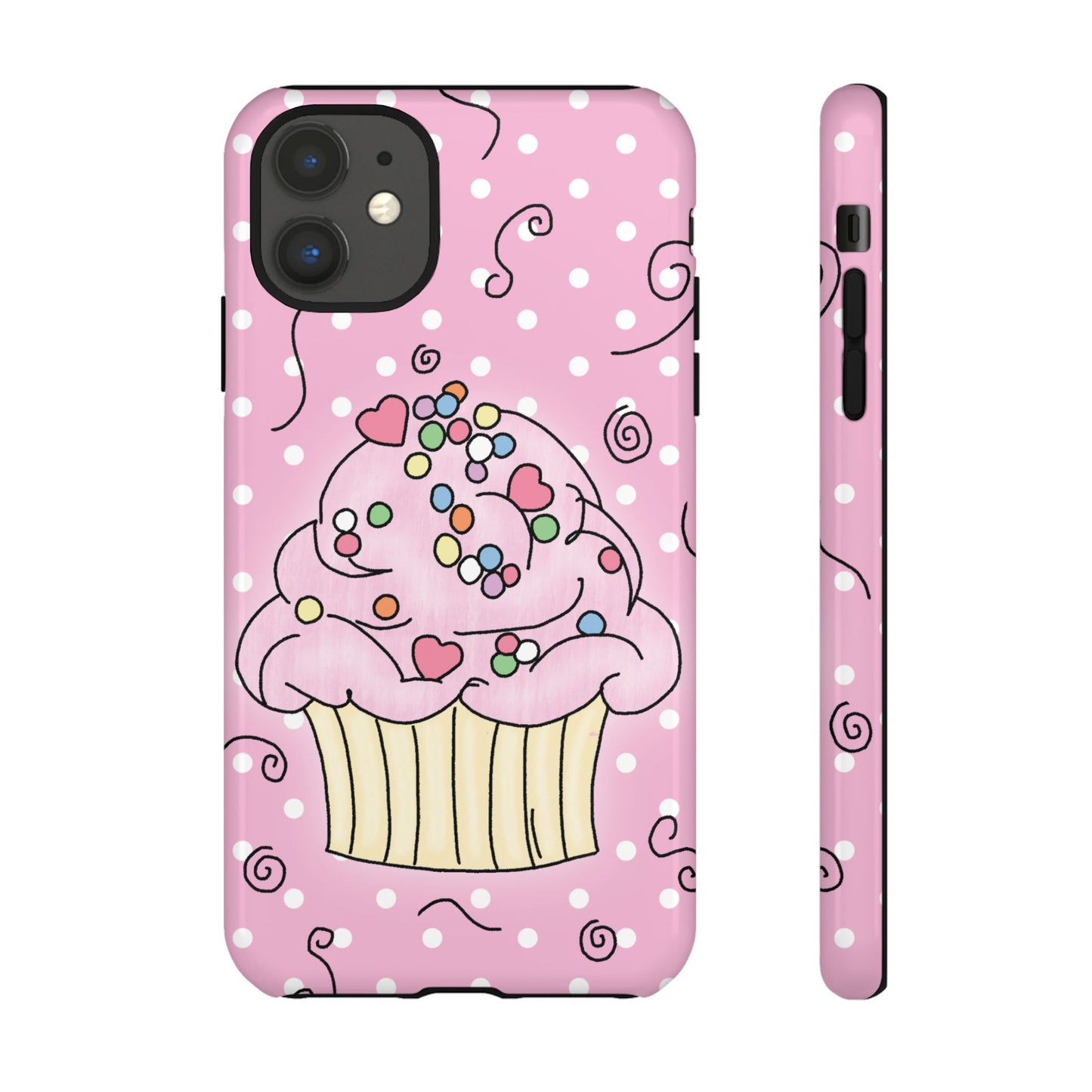 Cupcake Curlicues Tough Case