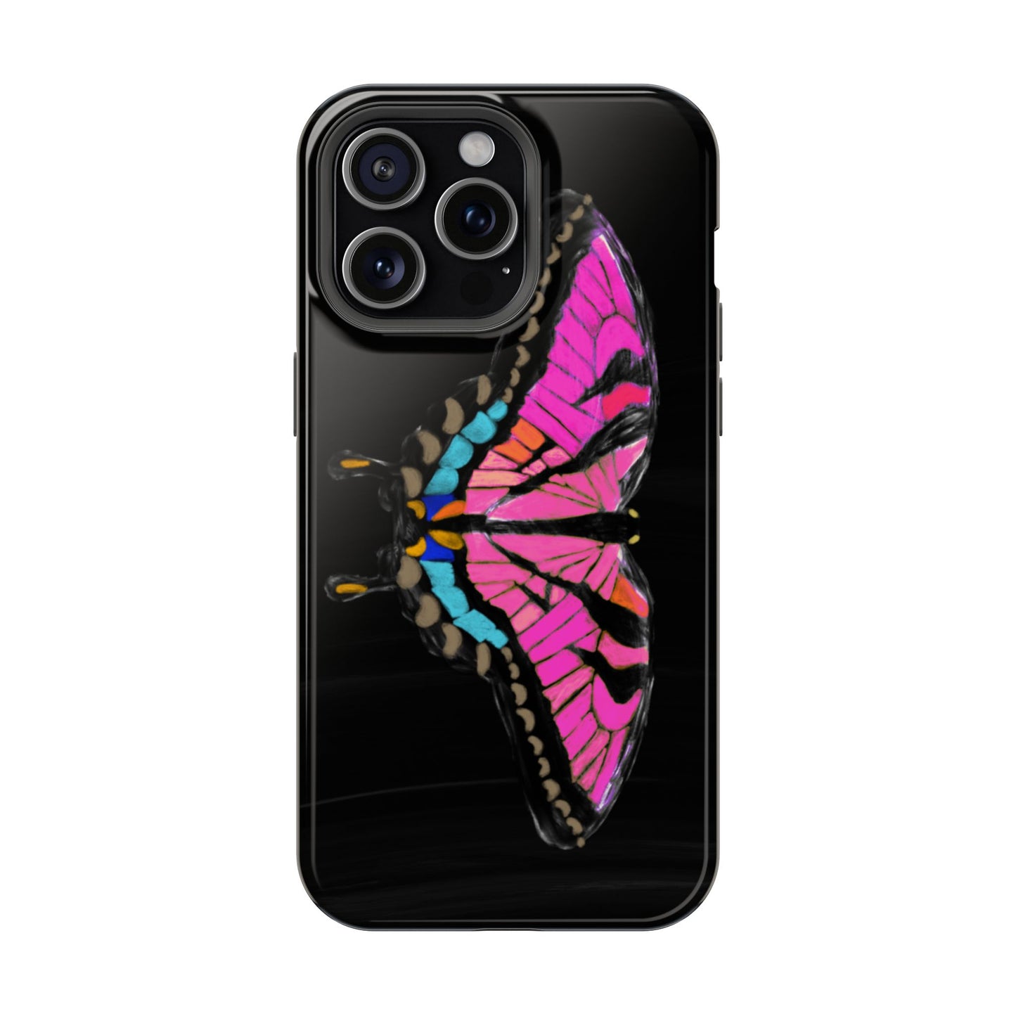 Fuscia Butterfly MagSafe Case