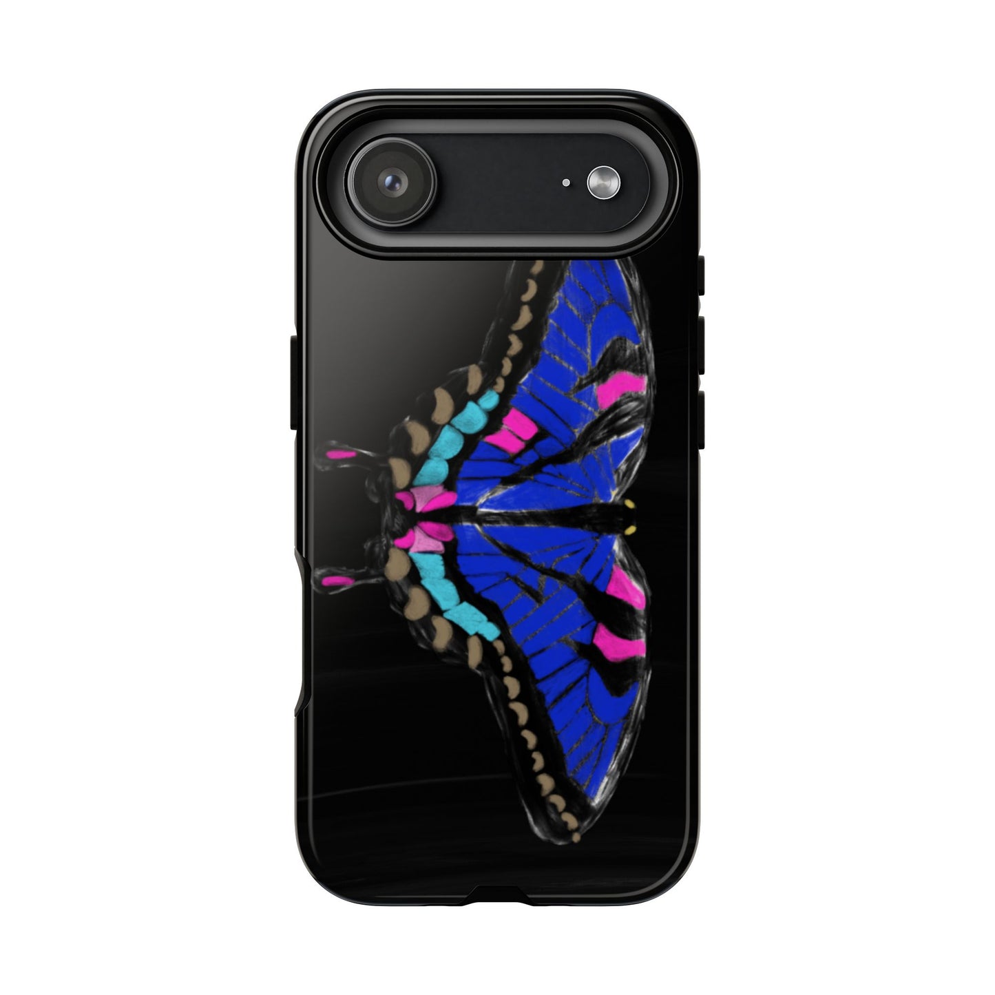 Blue Butterfly Tough Case