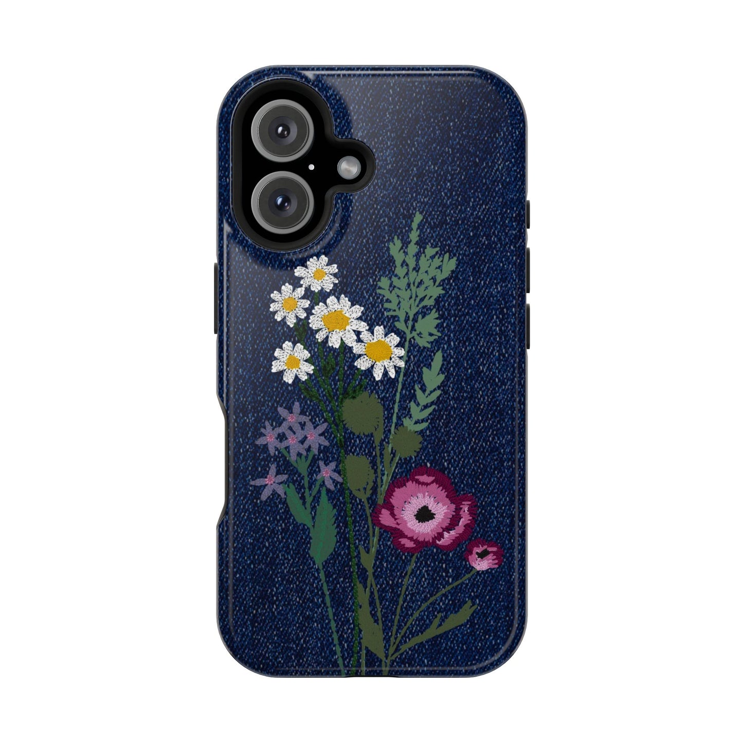 Denim Florals MagSafe Case
