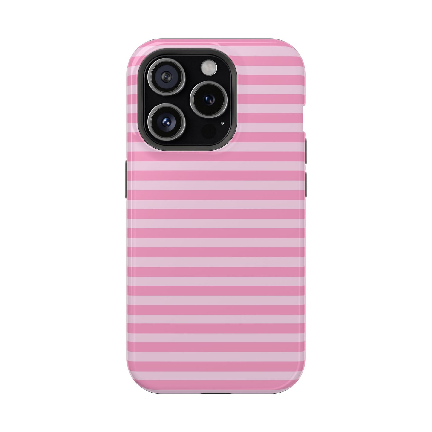 Pink Striped MagSafe Case