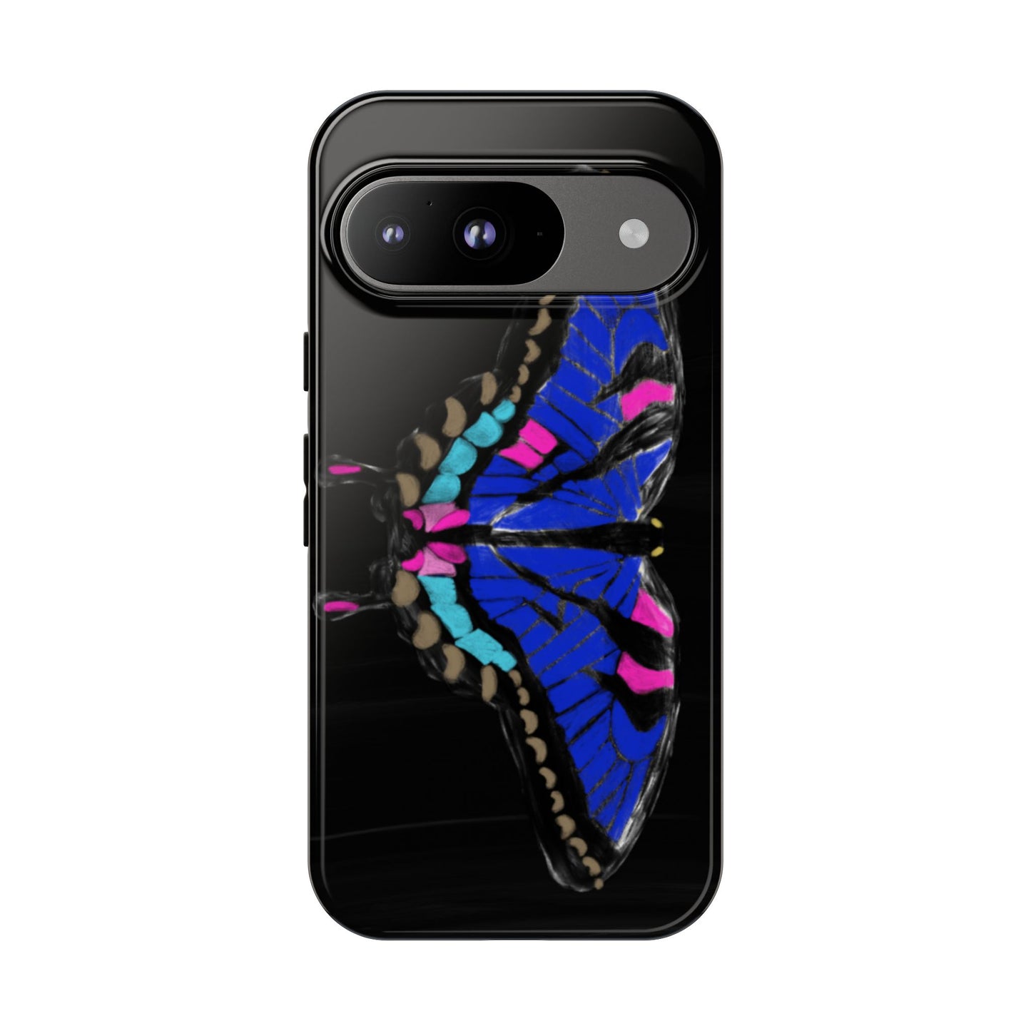 Blue Butterfly Tough Case