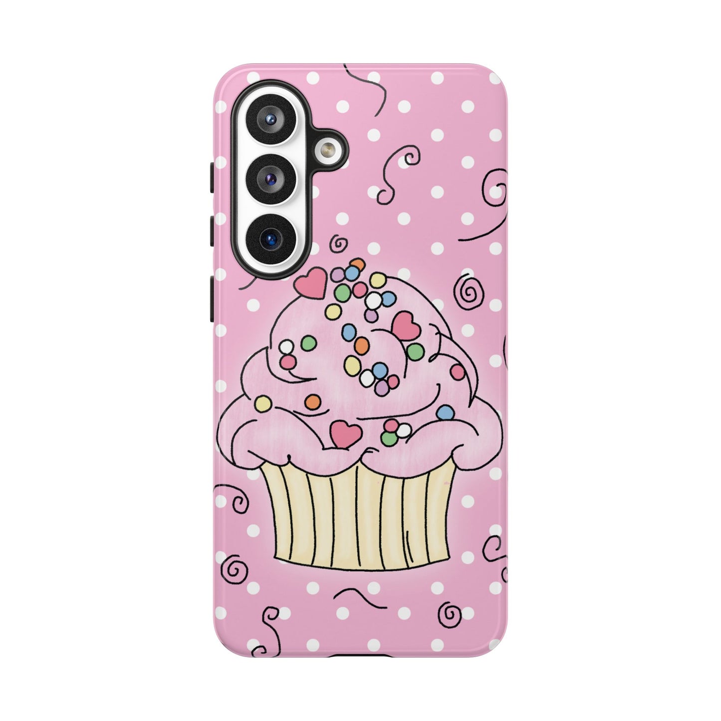 Cupcake Curlicues Tough Case