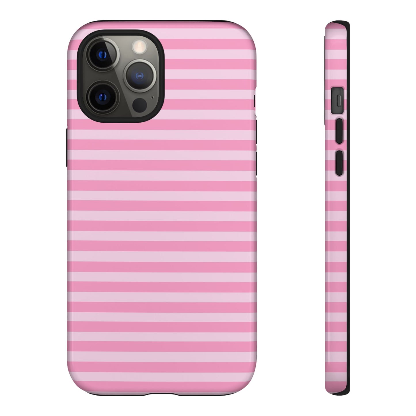 Pink Striped Tough Case