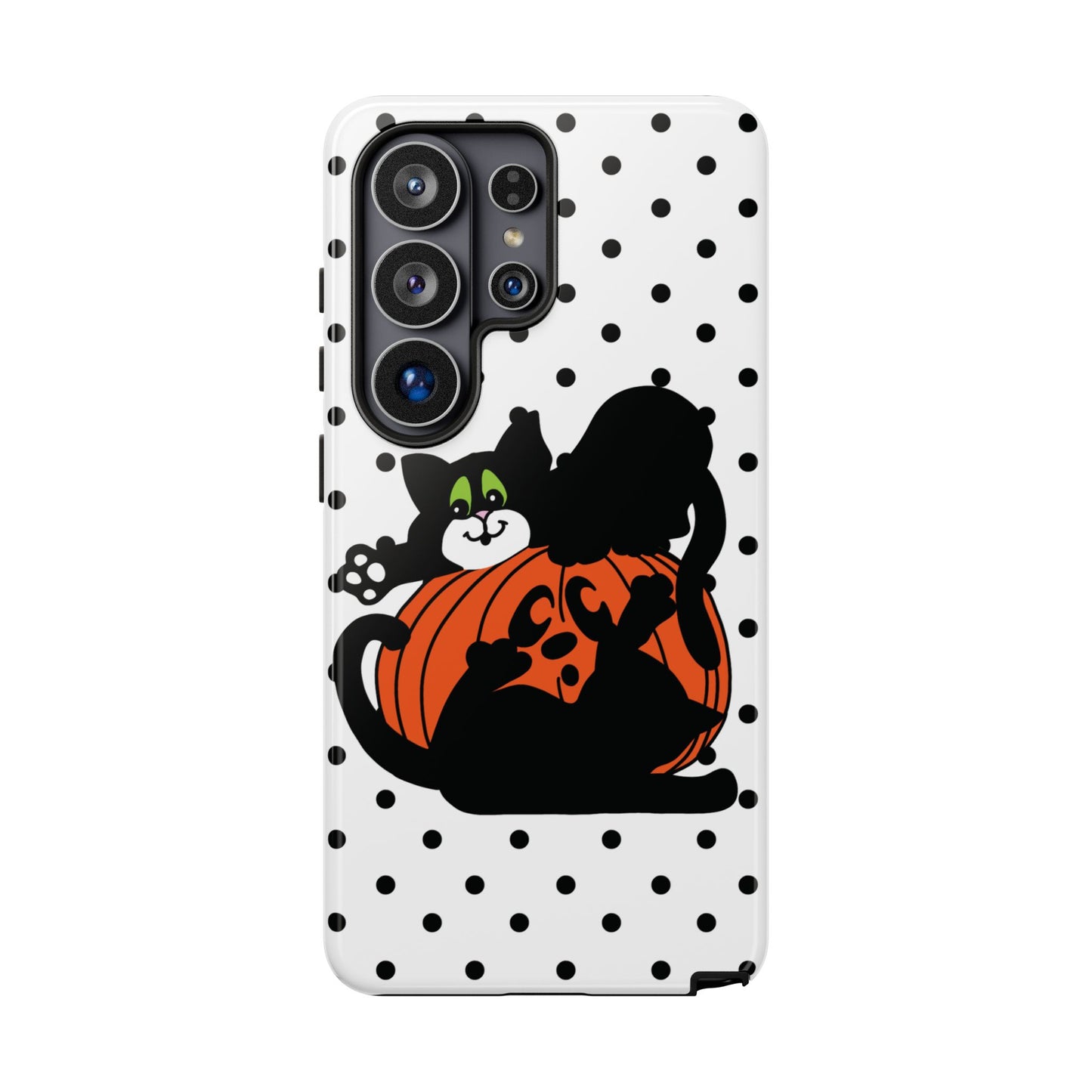 Pumpkin Kitty Tough Case