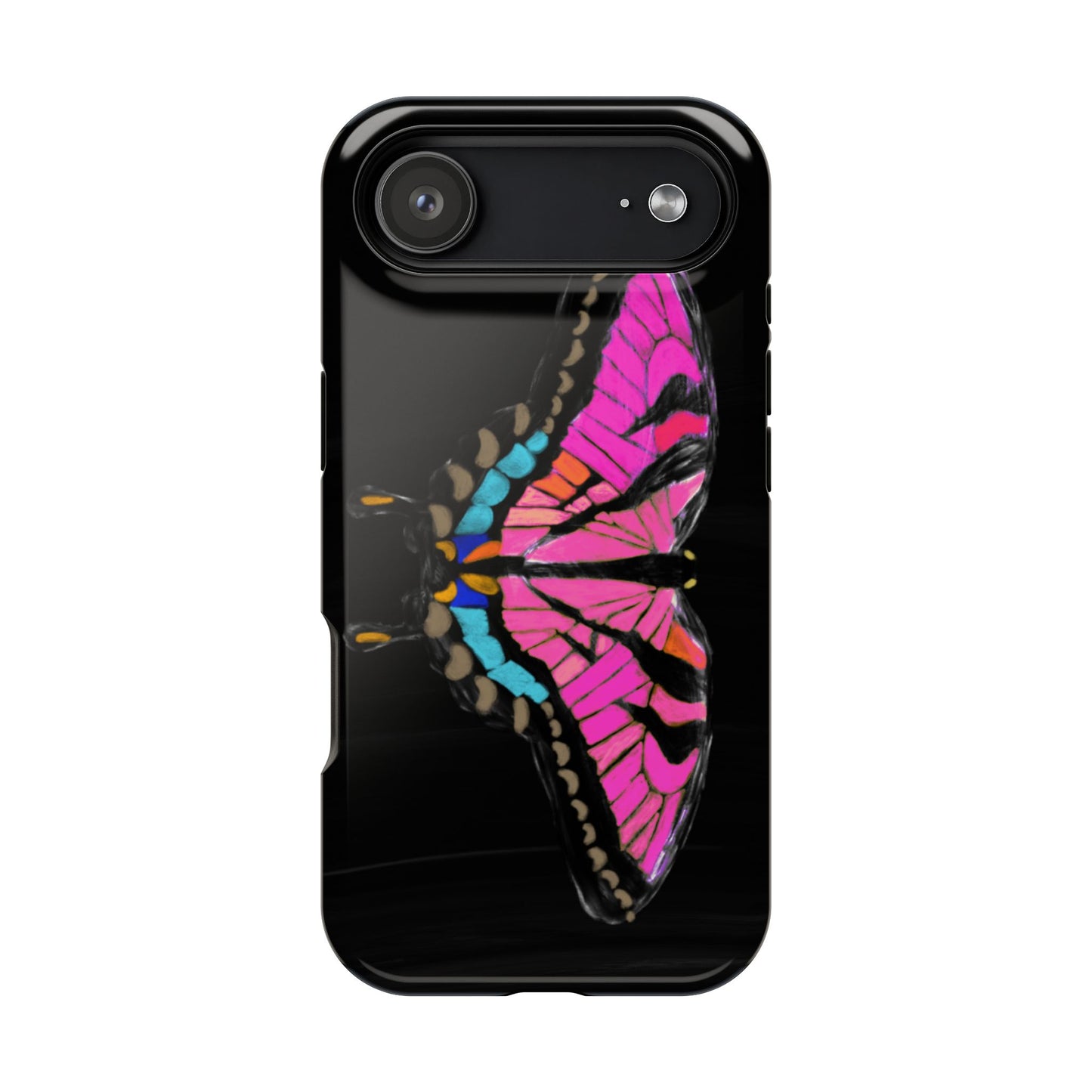 Fuscia Butterfly MagSafe Case