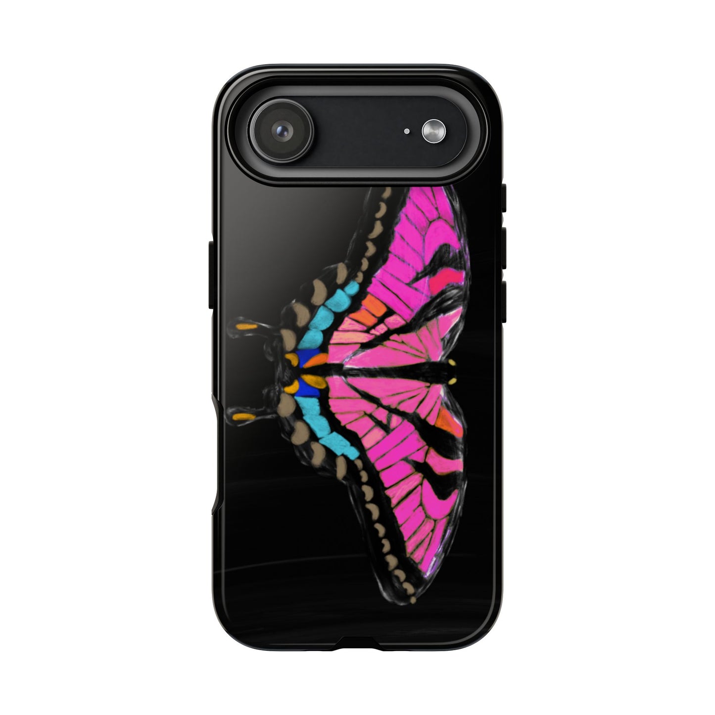Pink Butterfly Tough Case