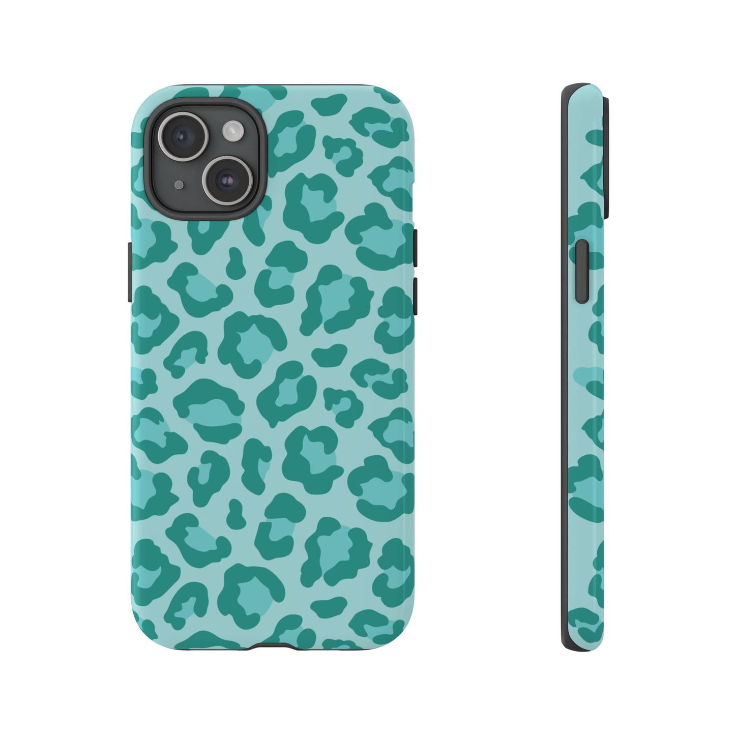 Teal Leopard Tough Case