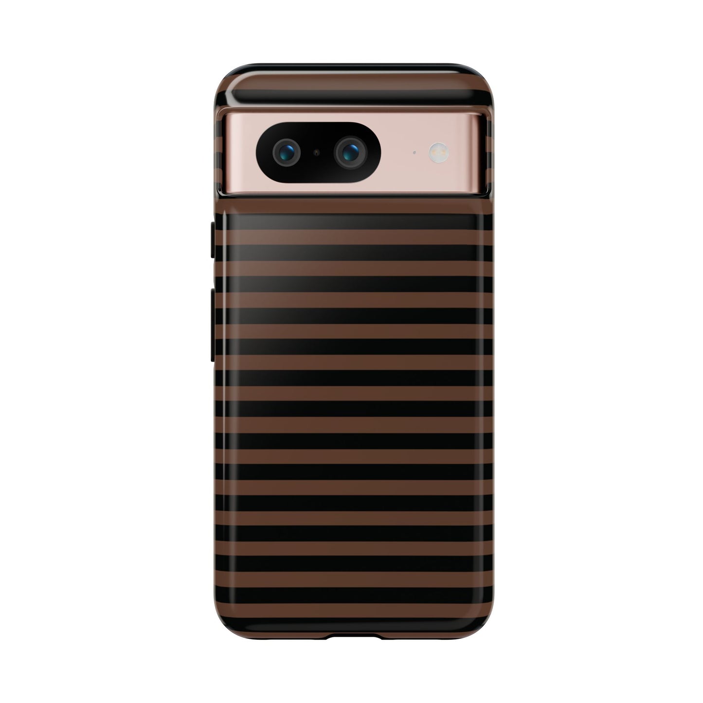 Brown Striped Tough Case