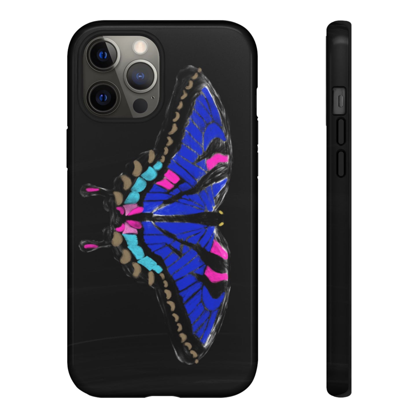 Blue Butterfly Tough Case