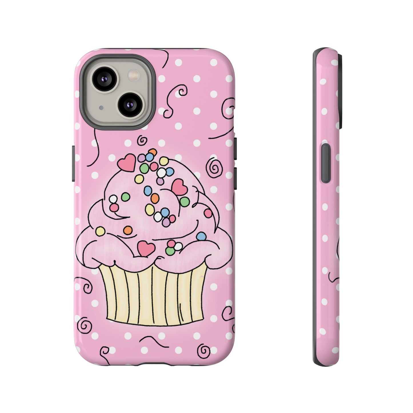 Cupcake Curlicues Tough Case