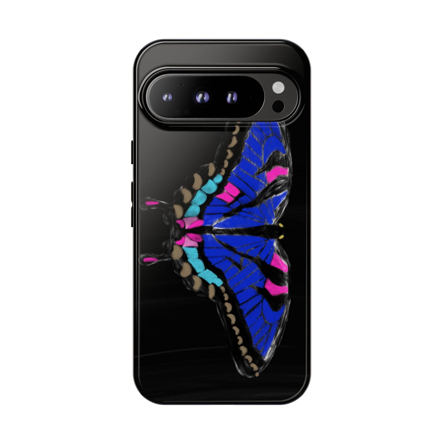 Blue Butterfly Tough Case