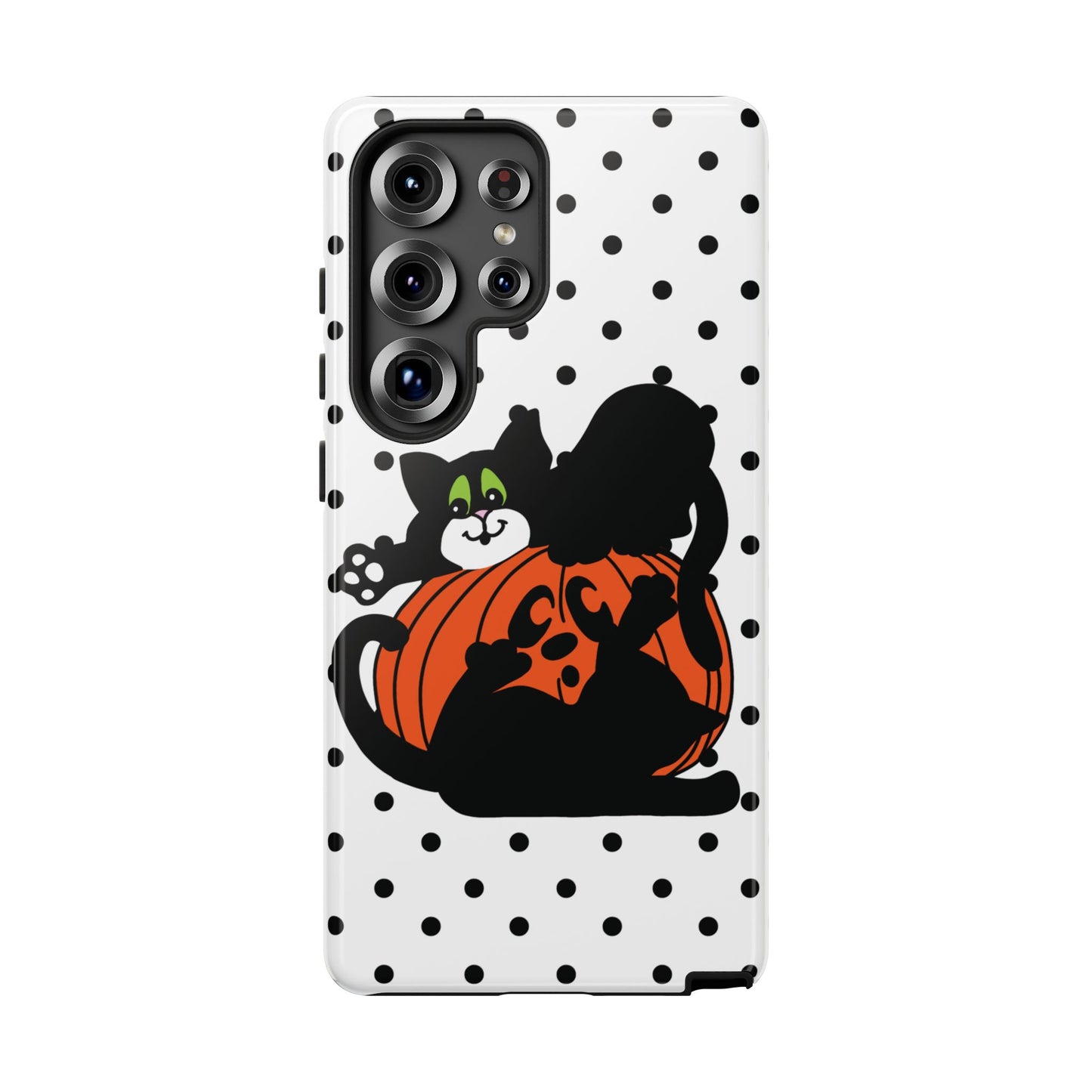 Pumpkin Kitty Tough Case