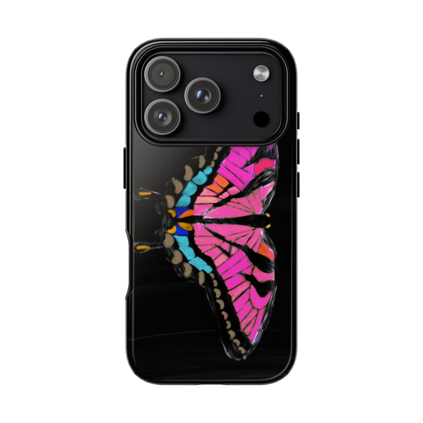 Pink Butterfly Tough Case