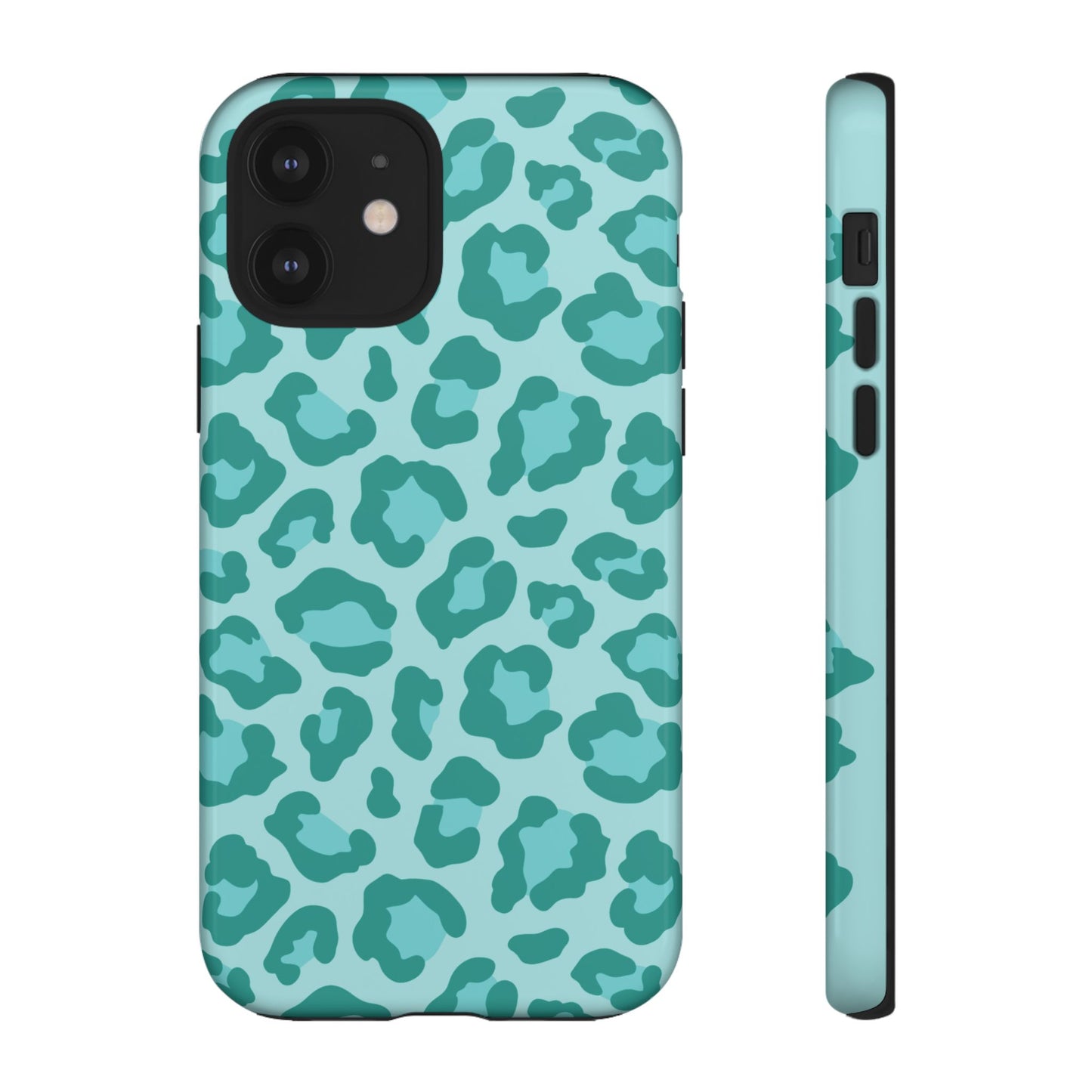 Teal Leopard Tough Case