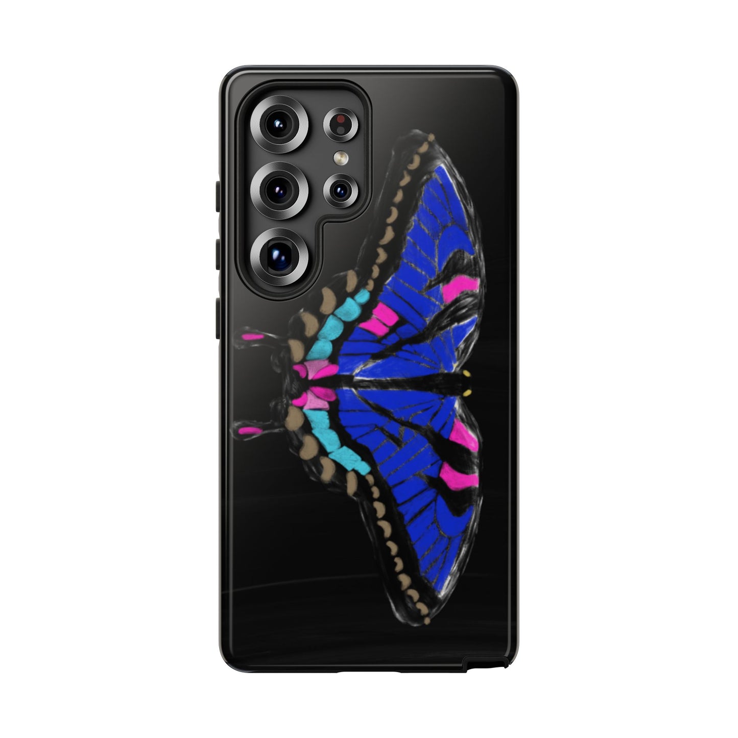 Blue Butterfly Tough Case