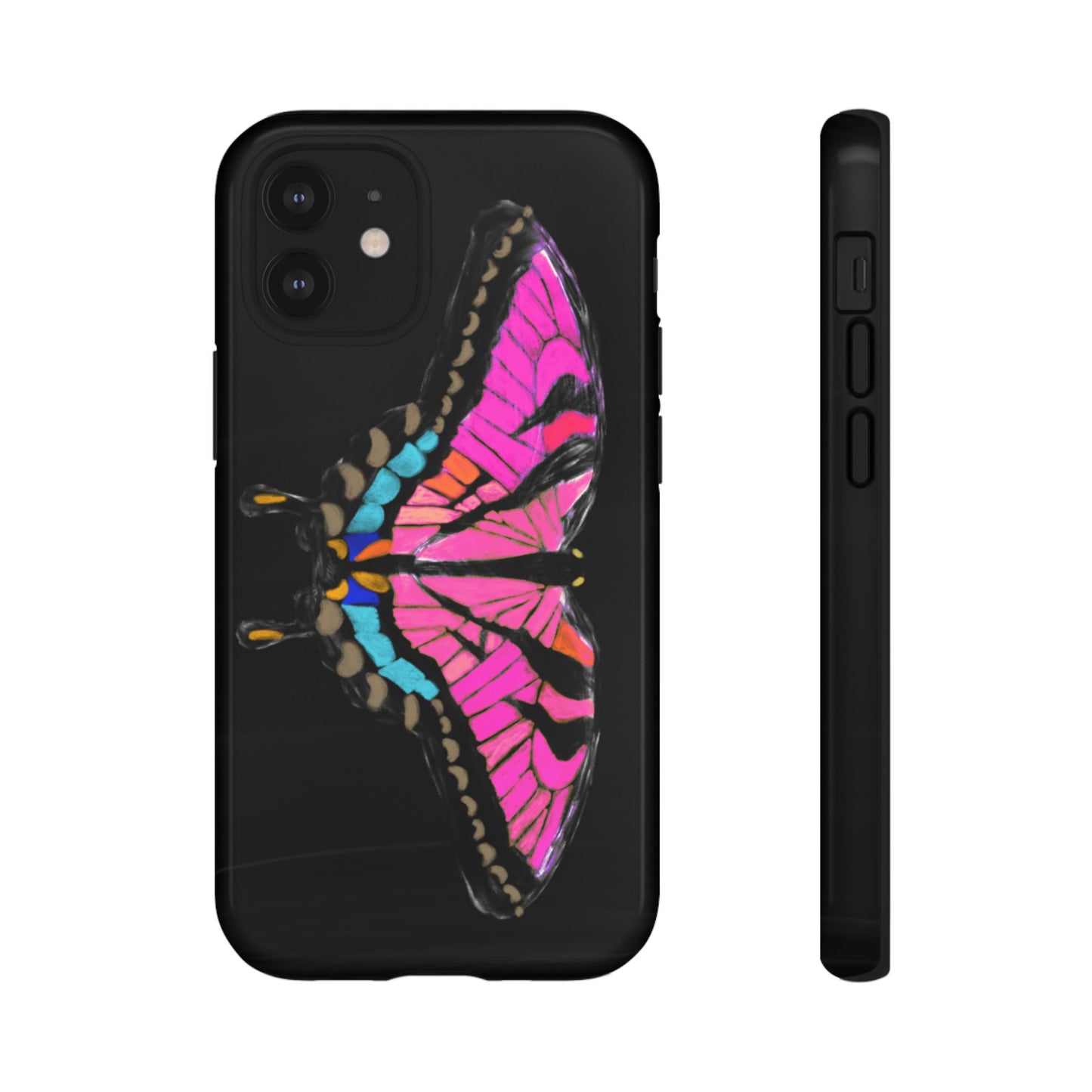 Pink Butterfly Tough Case