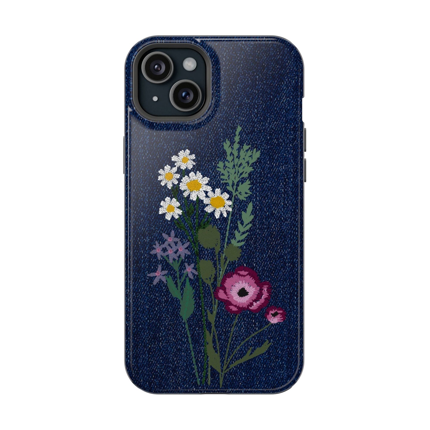 Denim Florals MagSafe Case