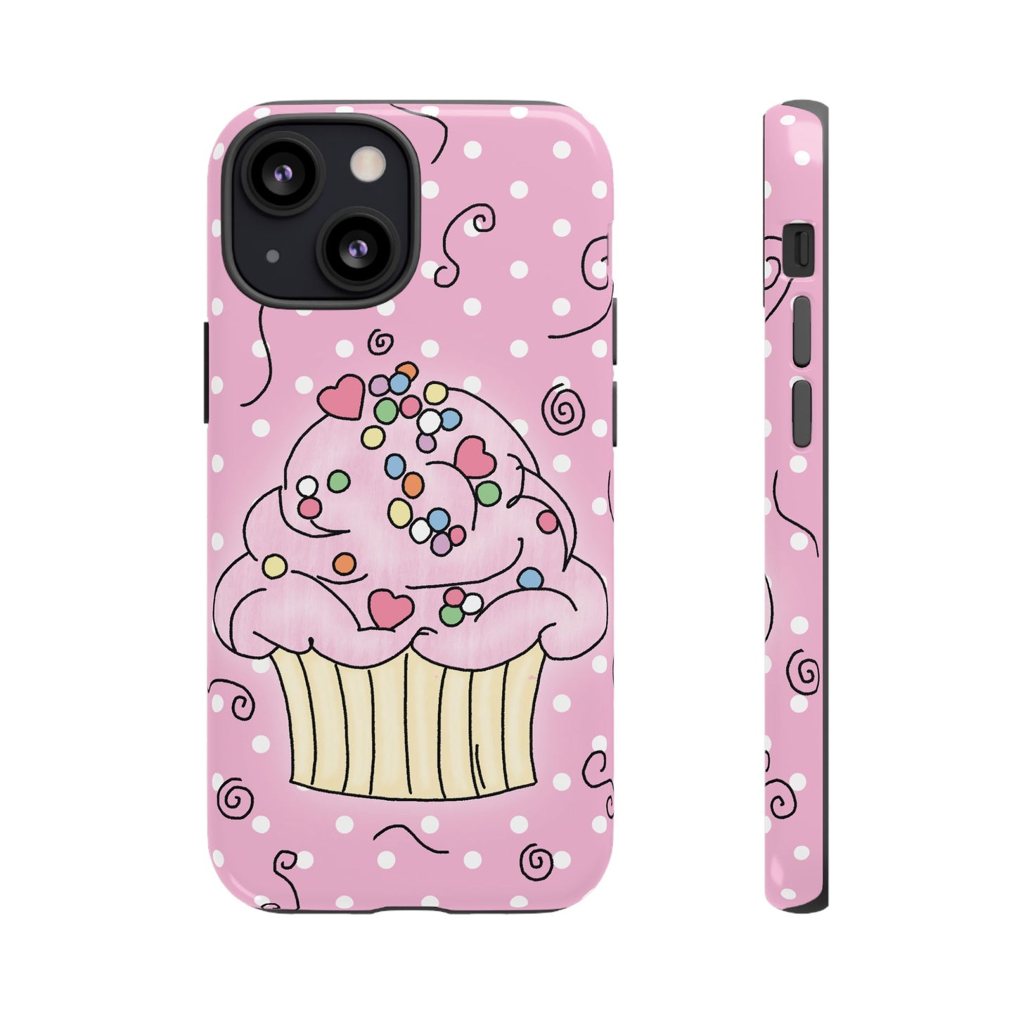 Cupcake Curlicues Tough Case