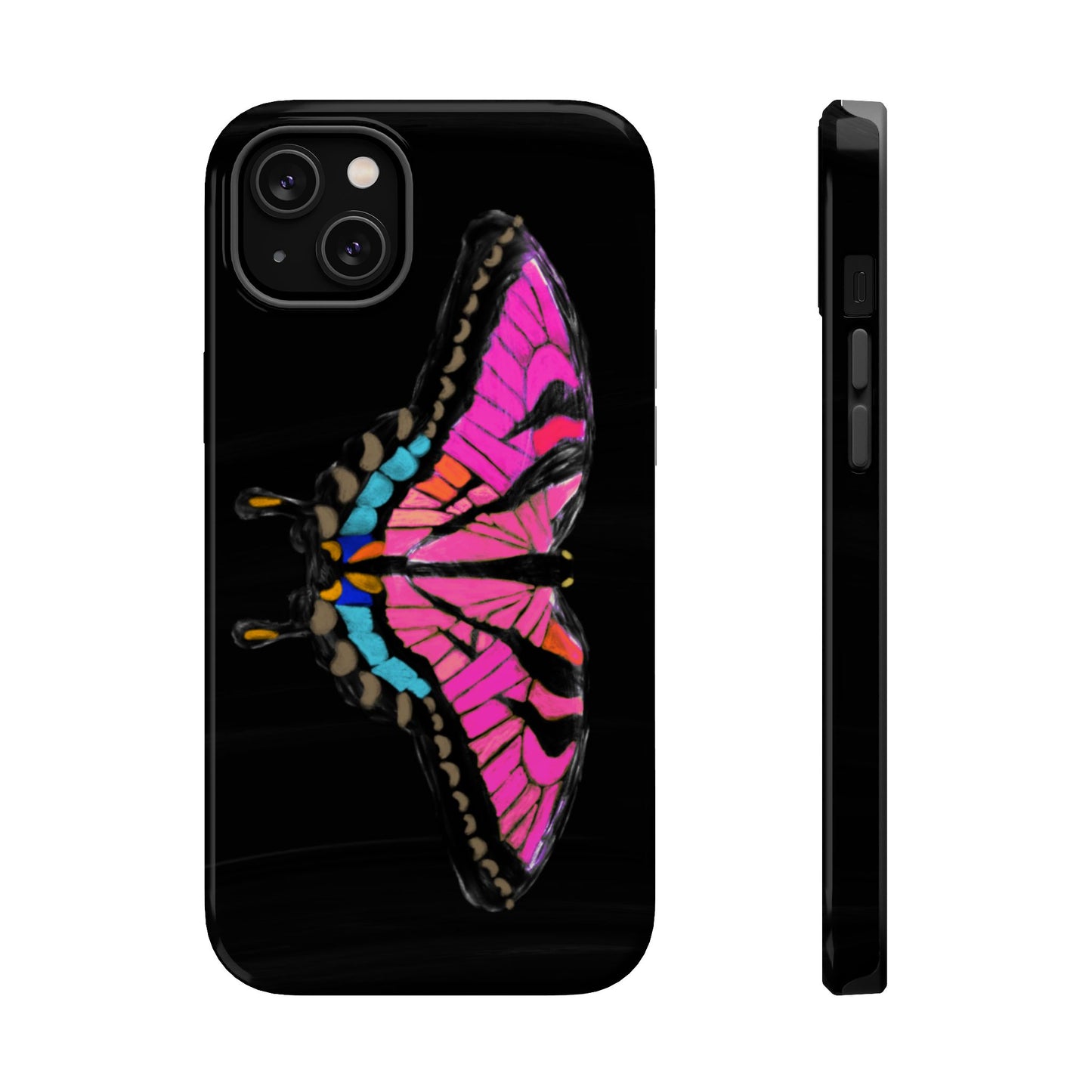 Fuscia Butterfly MagSafe Case