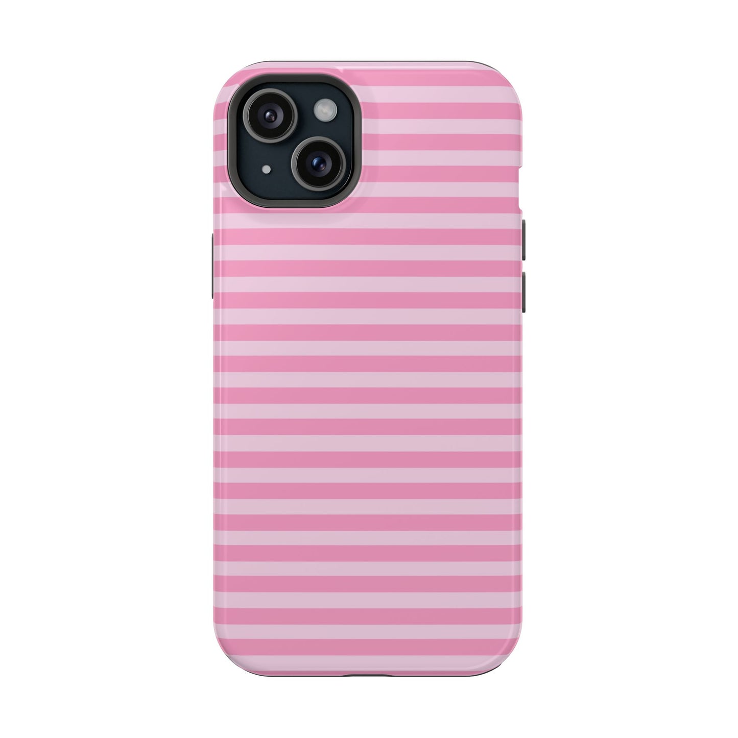 Pink Striped MagSafe Case
