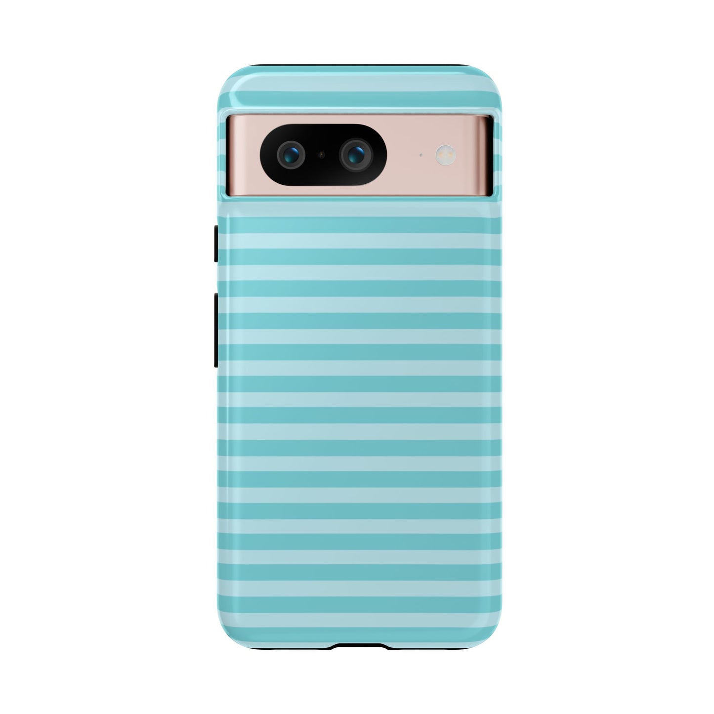 Teal Striped Tough Case