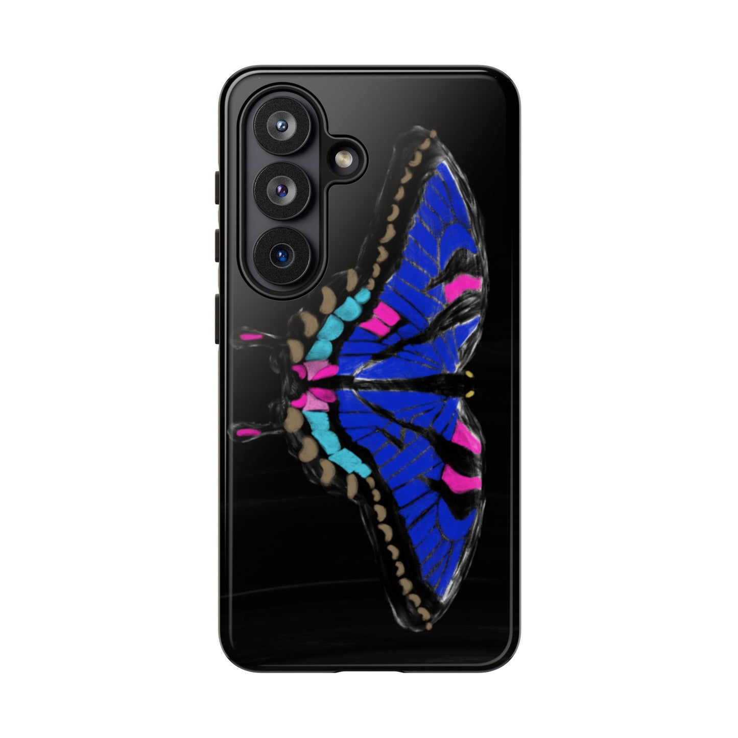 Blue Butterfly Tough Case