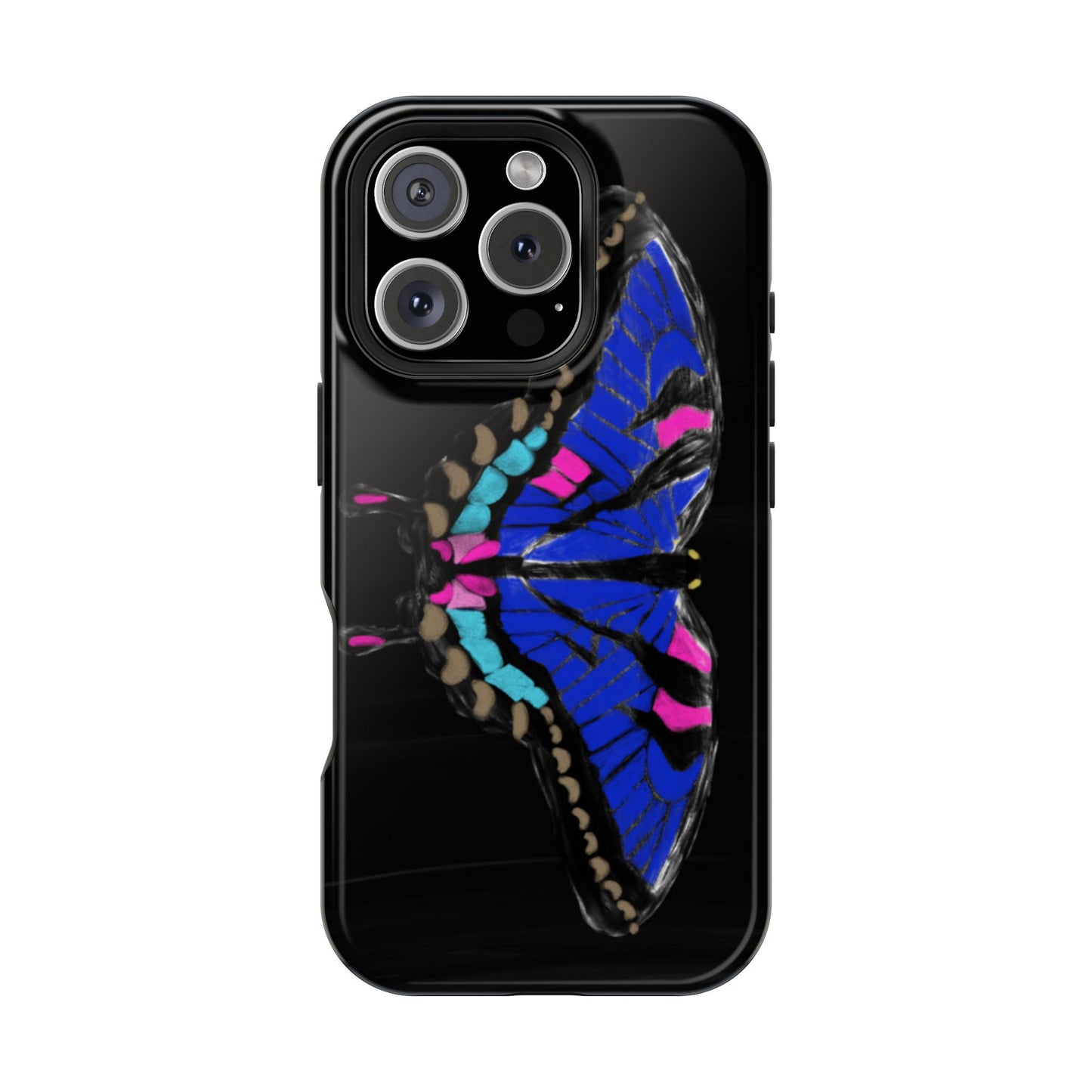 Blue Butterfly MagSafe Case