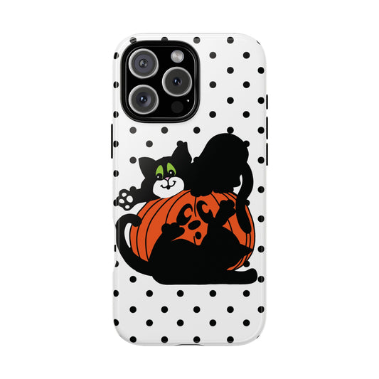 Pumpkin Kitty Tough Case