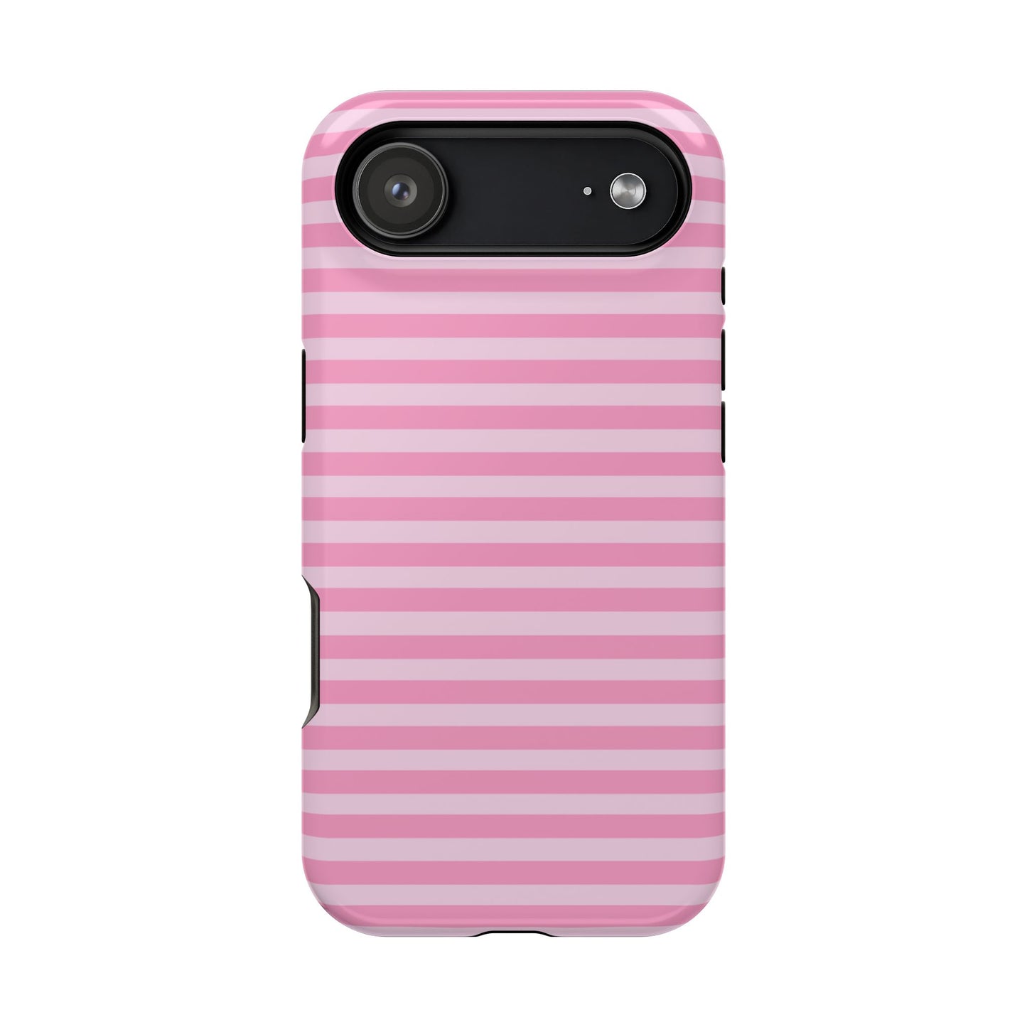 Pink Striped MagSafe Case
