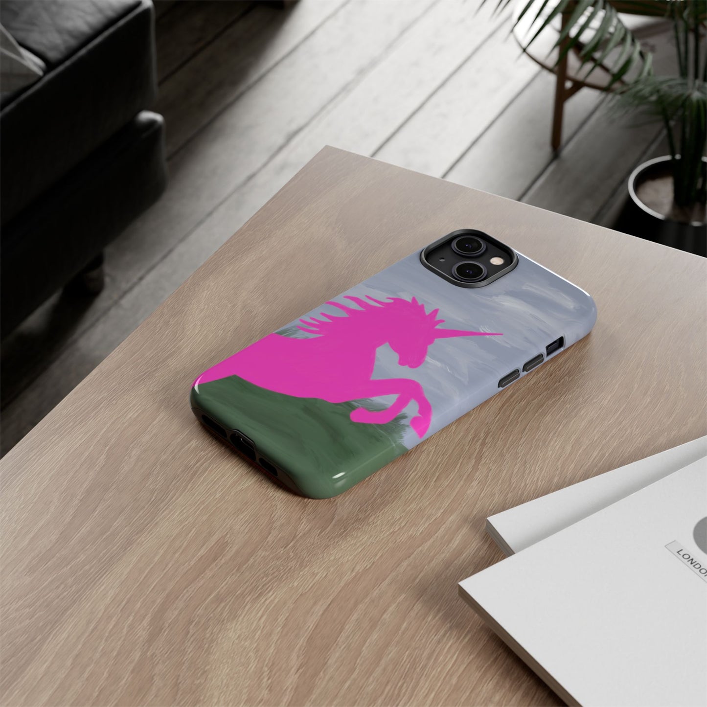 Neon Unicorn Tough Case