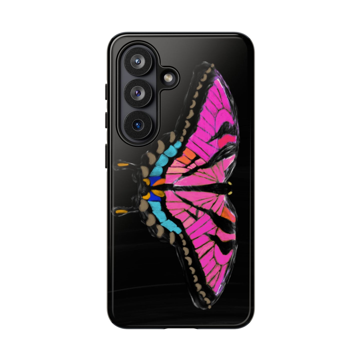 Pink Butterfly Tough Case