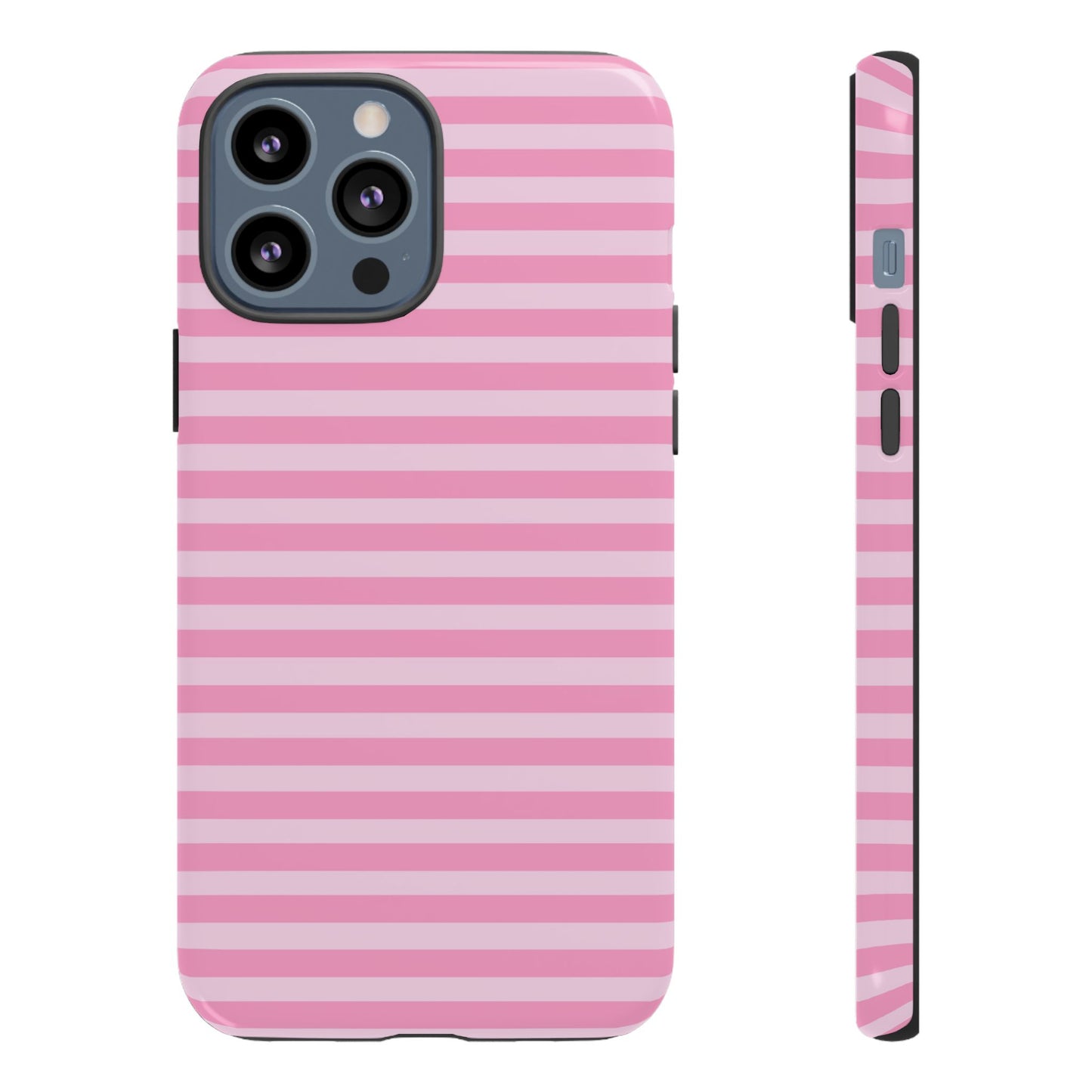 Pink Striped Tough Case