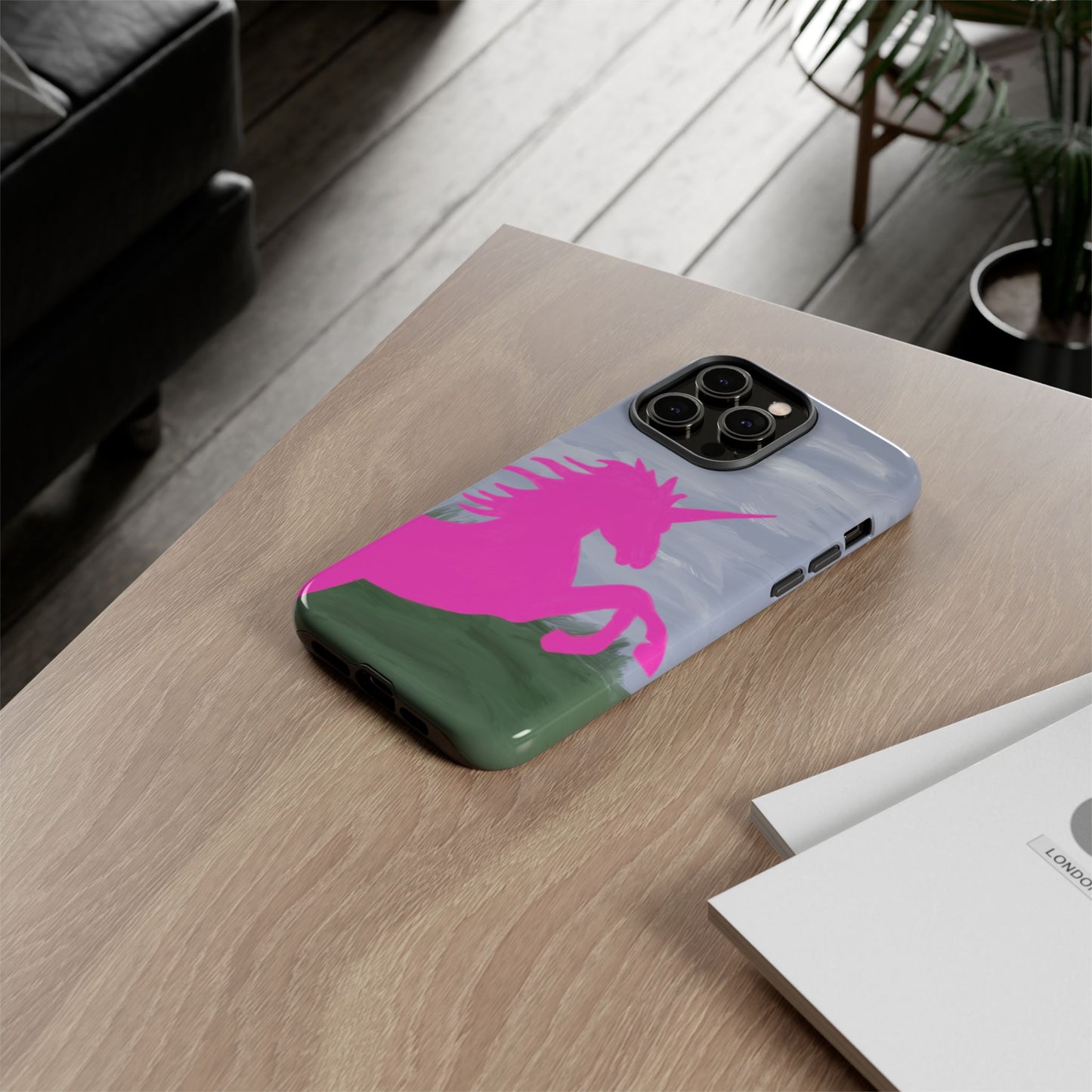 Neon Unicorn Tough Case
