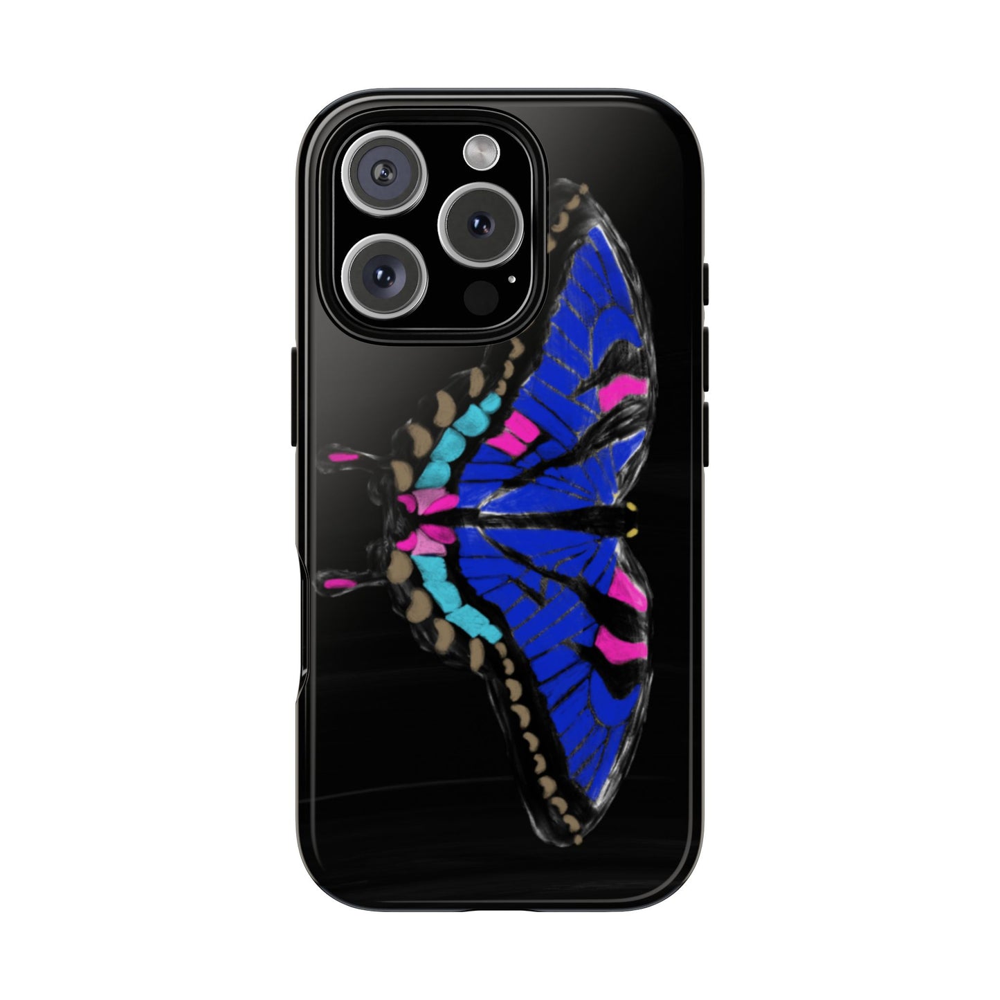 Blue Butterfly Tough Case