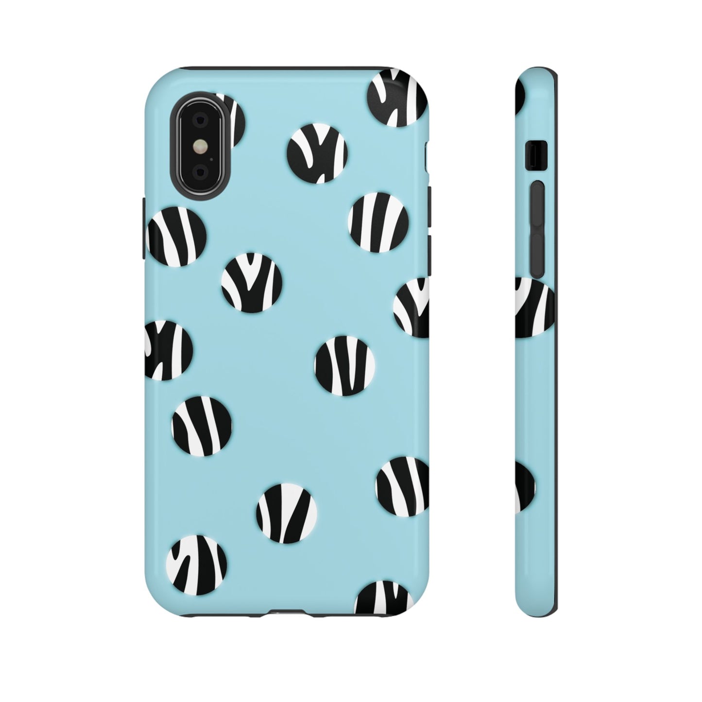 Zebra Dots Tough Case