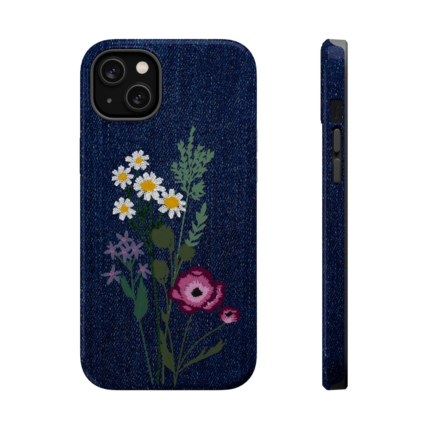 Denim Florals MagSafe Case