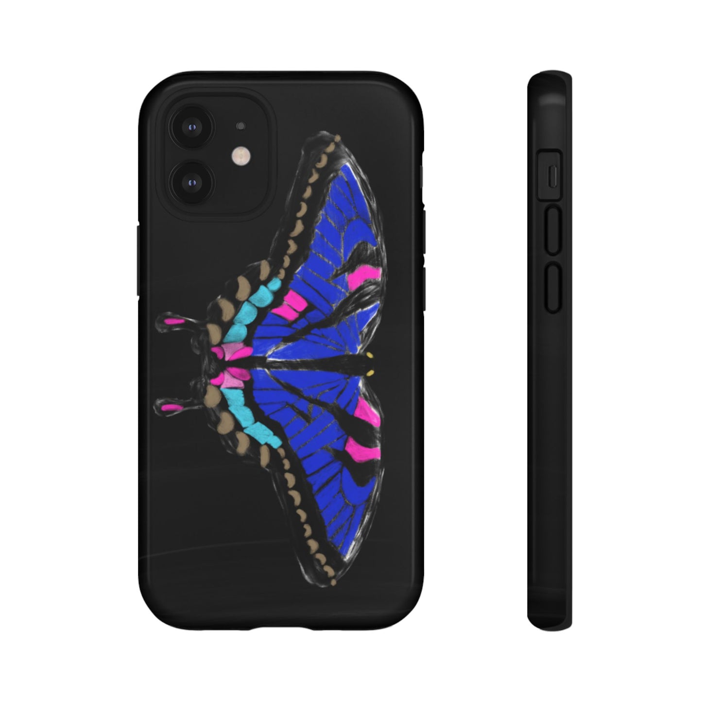 Blue Butterfly Tough Case