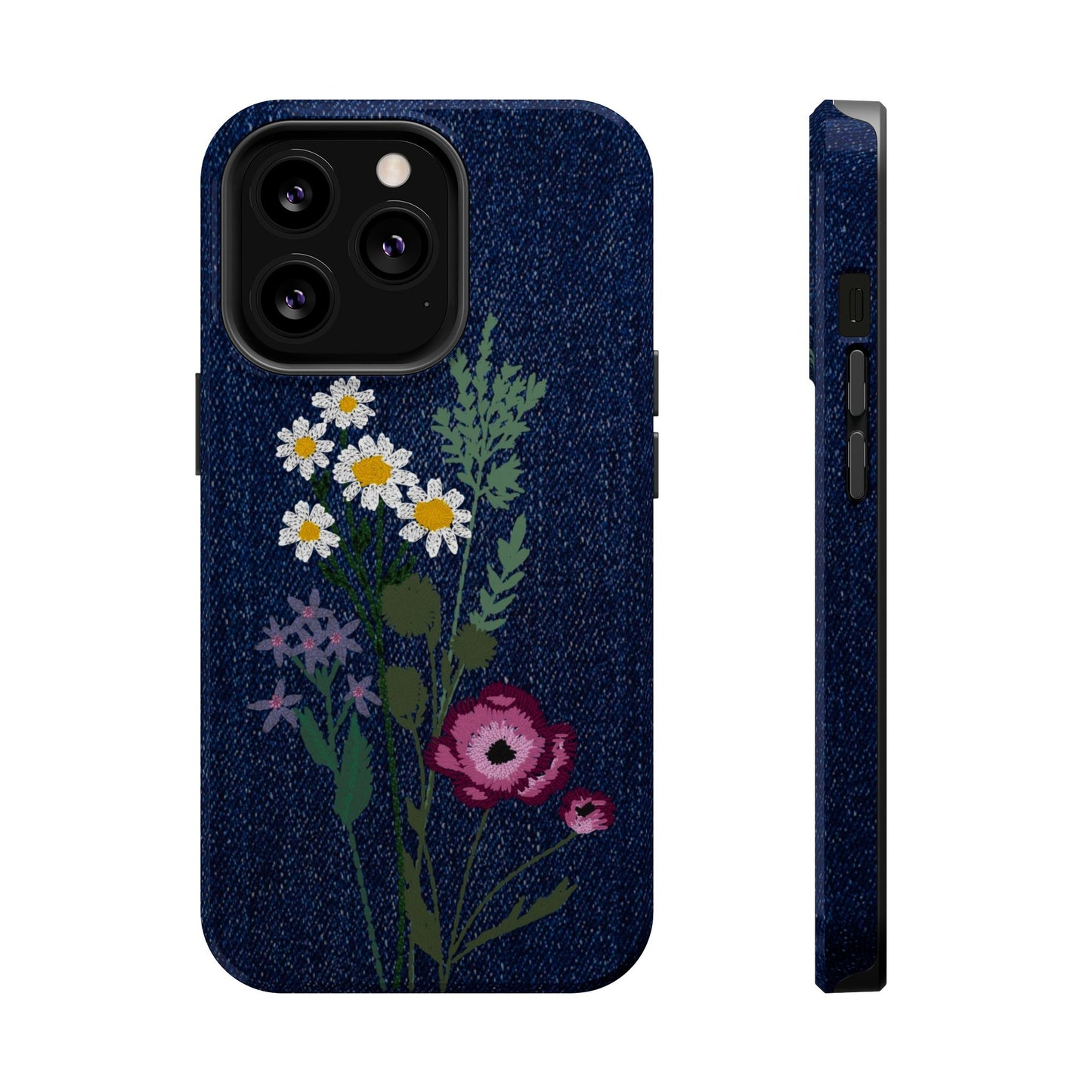 Denim Florals MagSafe Case
