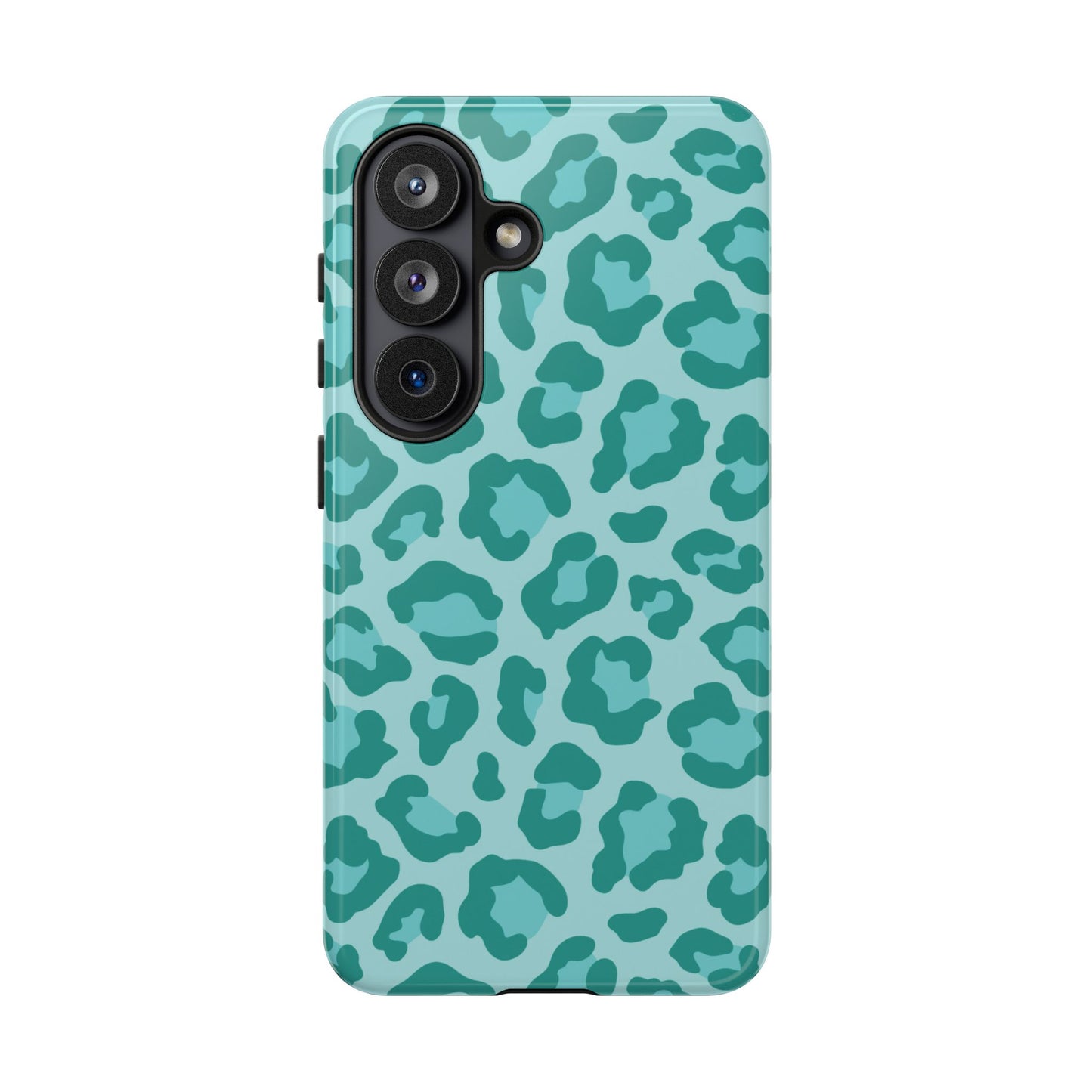 Teal Leopard Tough Case