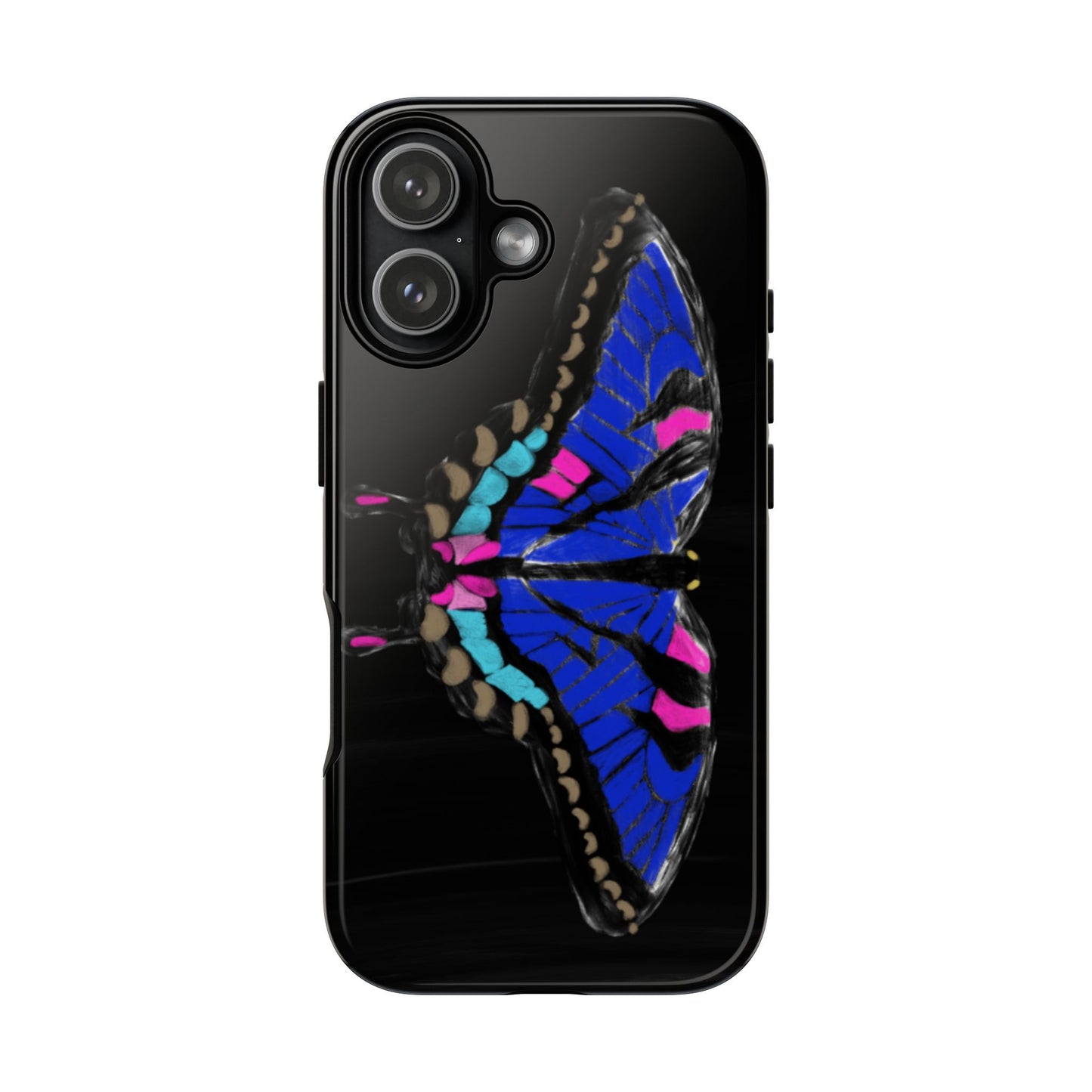 Blue Butterfly Tough Case
