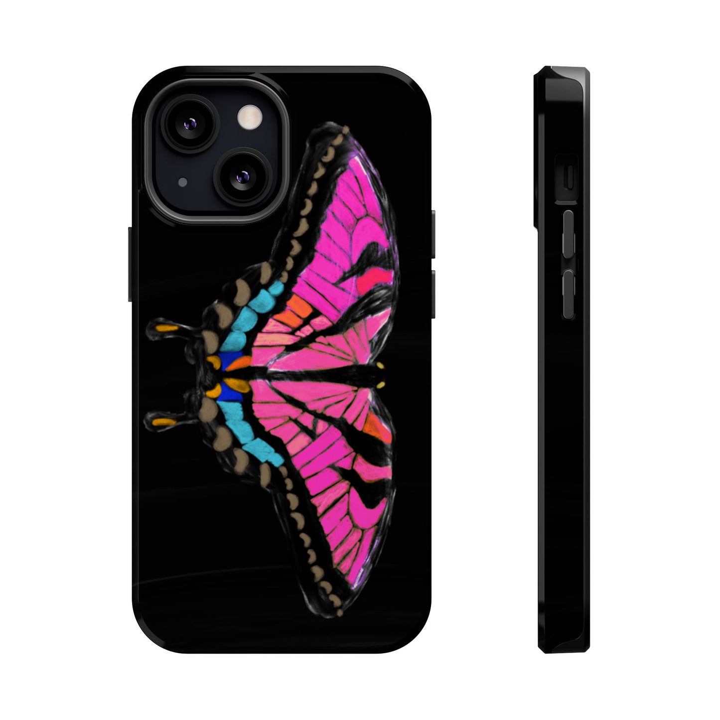 Fuscia Butterfly MagSafe Case