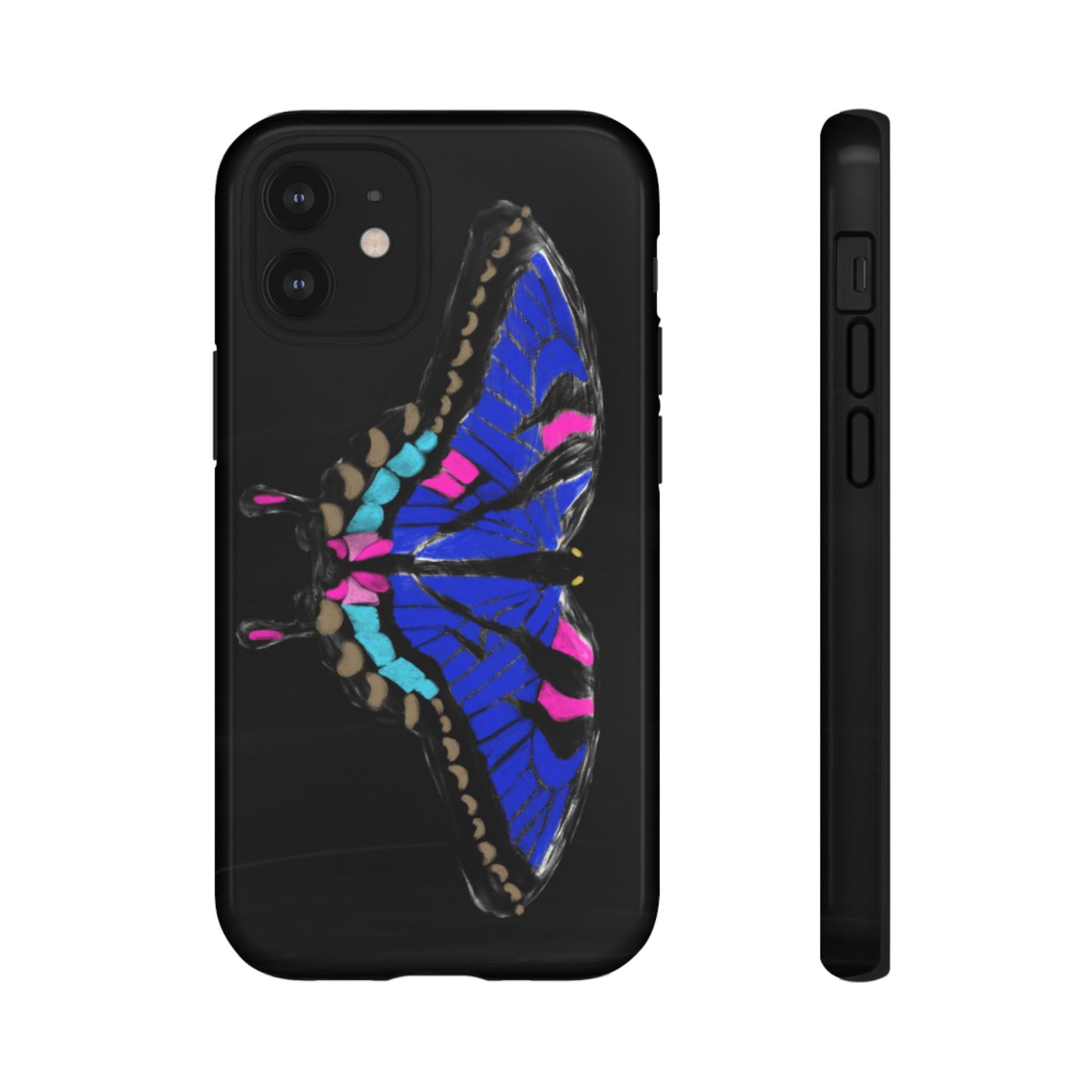 Blue Butterfly Tough Case