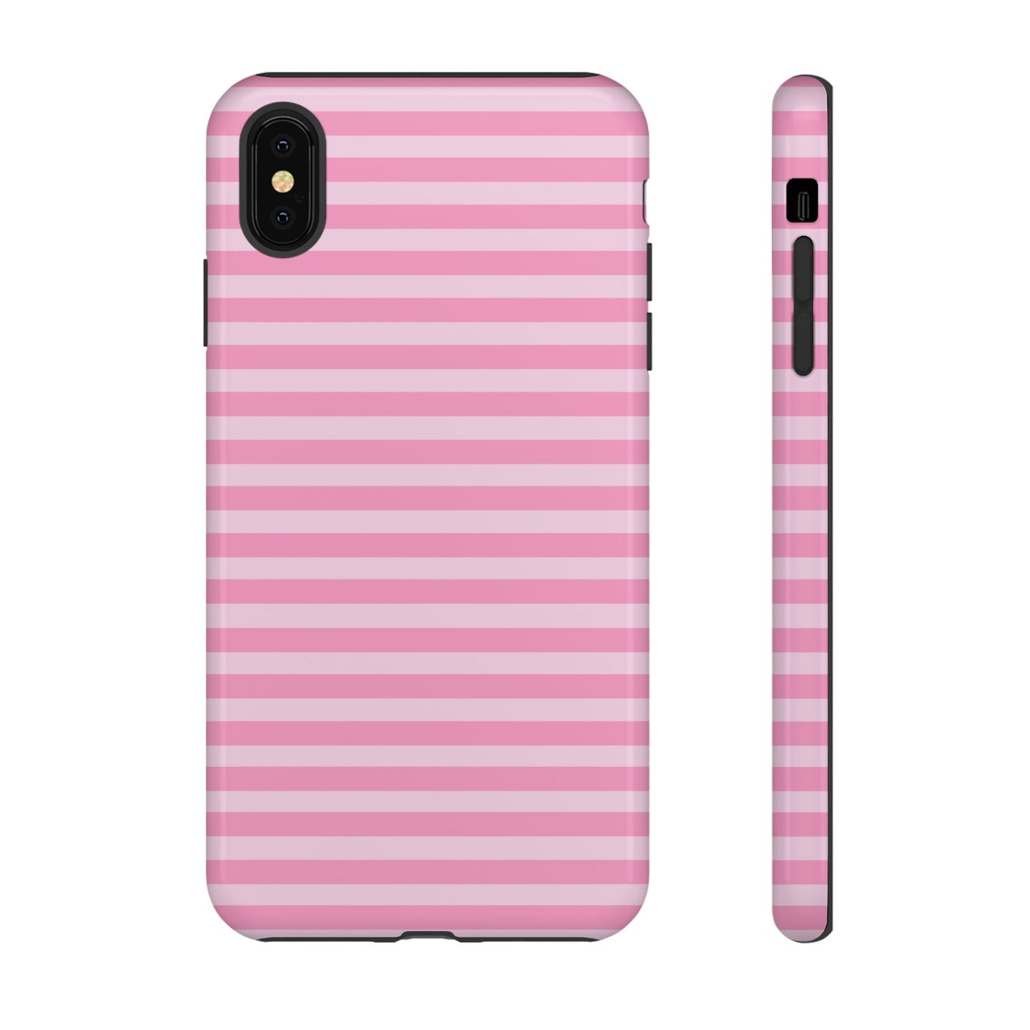 Pink Striped Tough Case