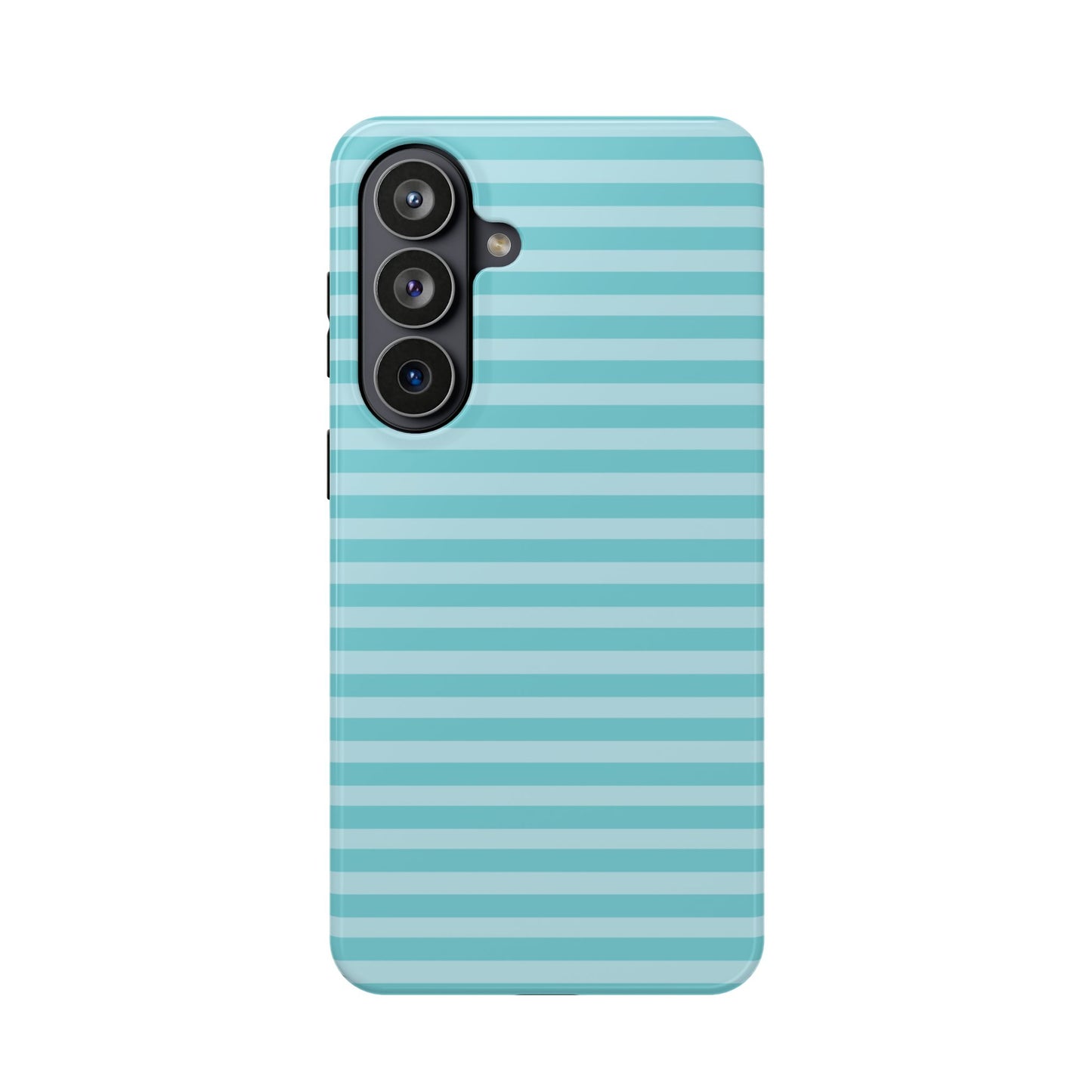 Teal Striped MagSafe Case